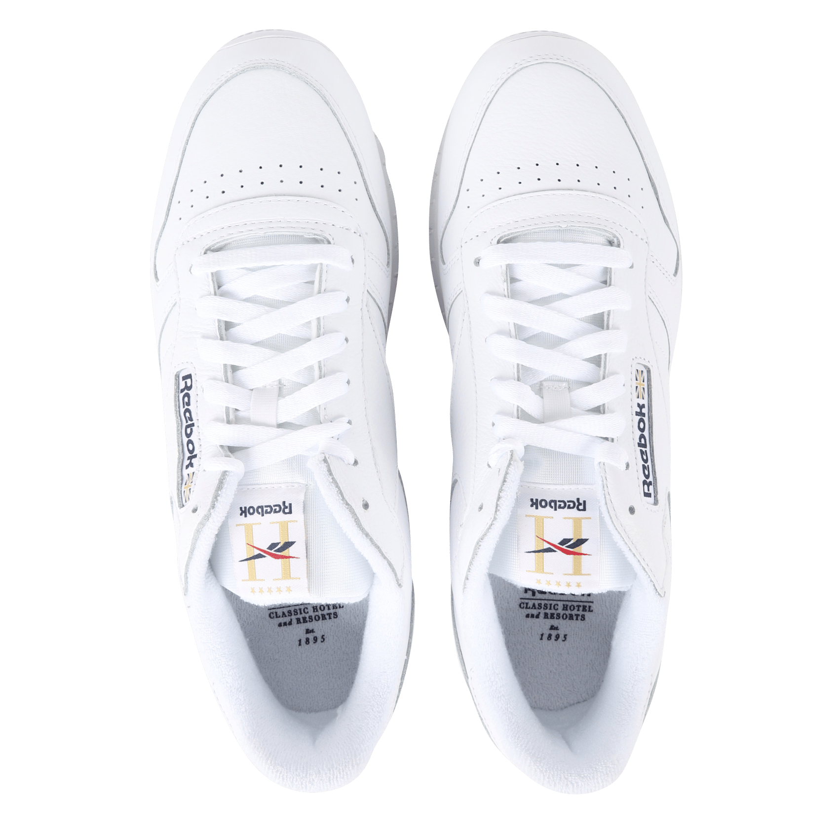 Reebok schoen / sneaker CL Leather in wit 276298