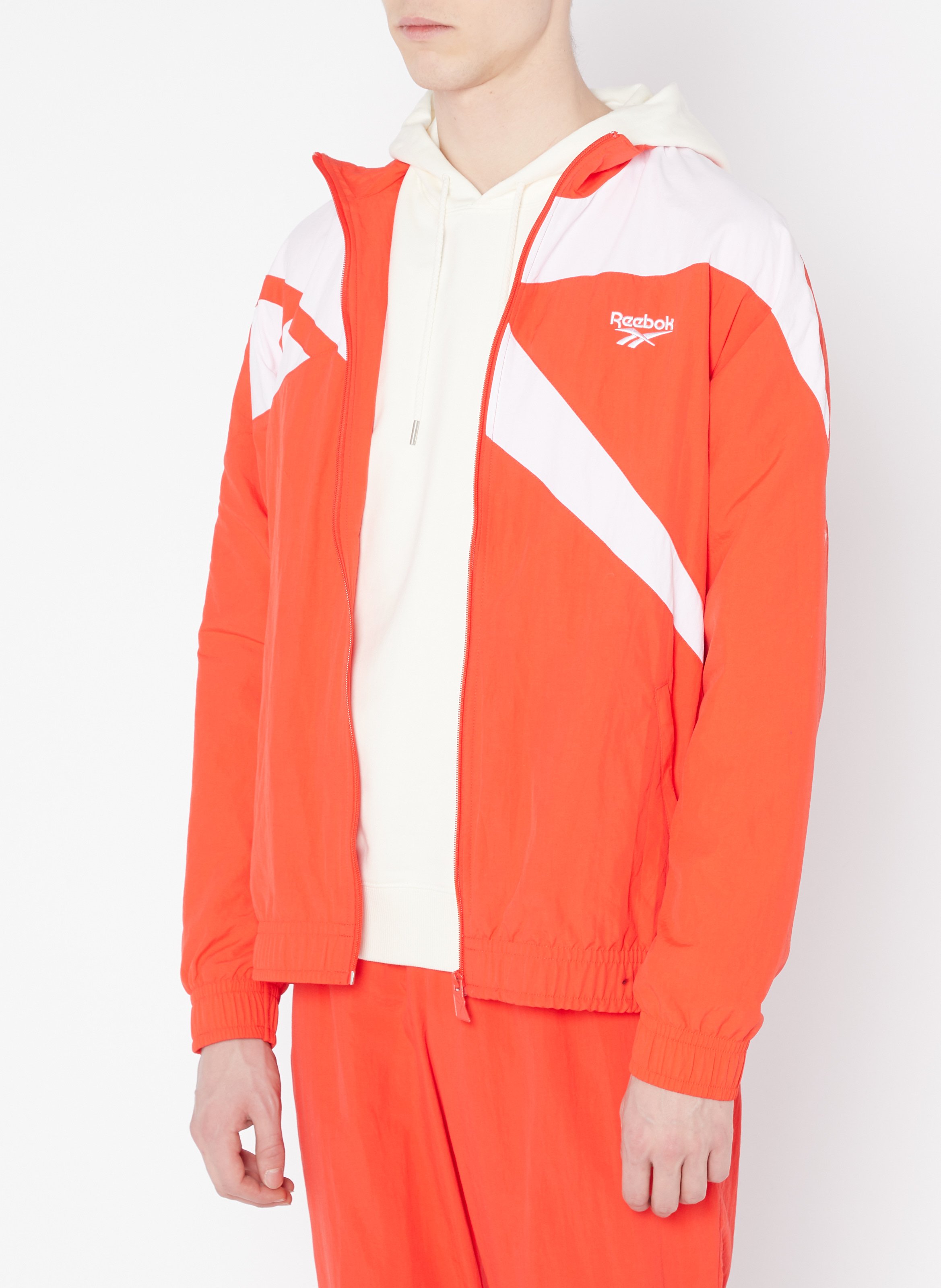 reebok orange jacket