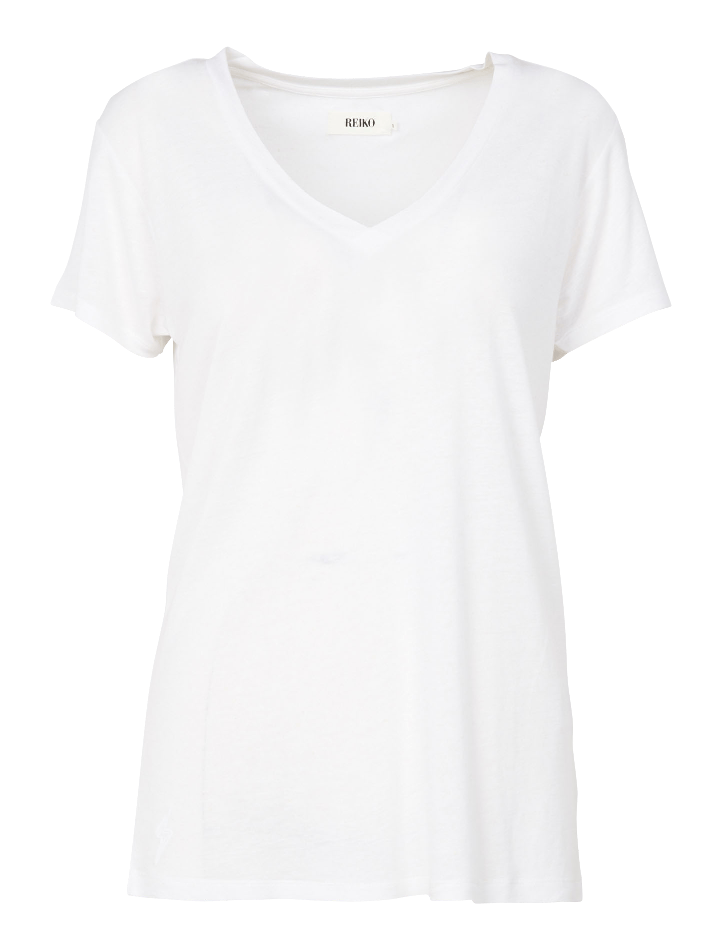 V-neck Organic Cotton-blend T-shirt 