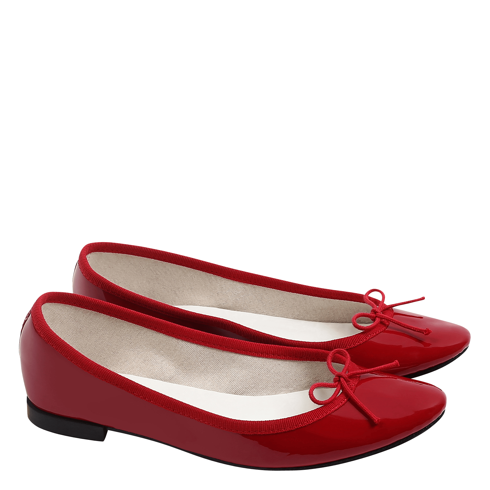red ballet pumps uk