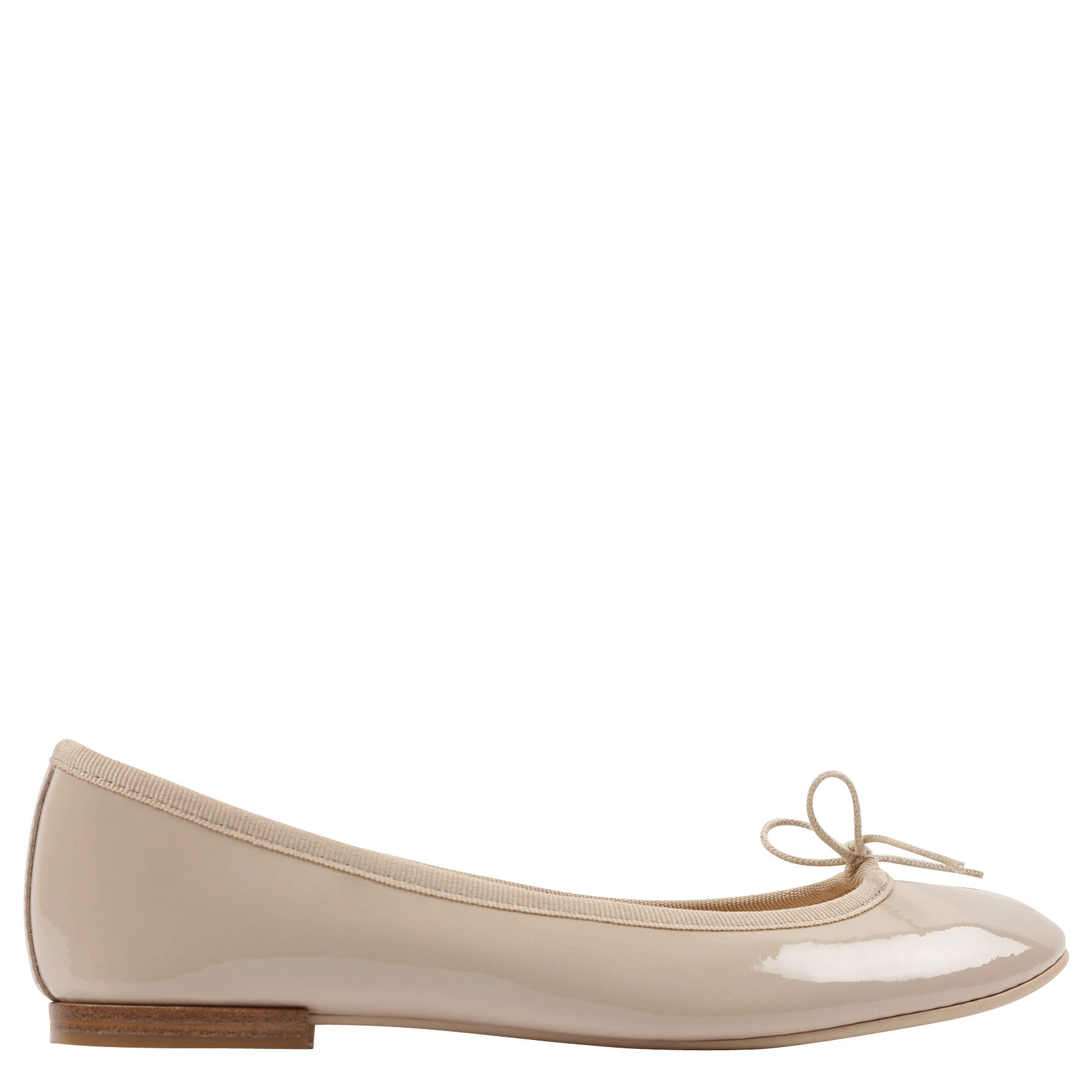 beige ballet pumps