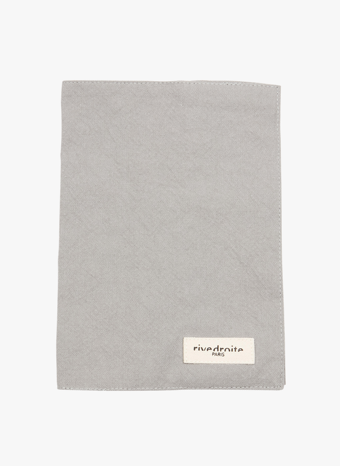 RIVE DROITE PARIS Grey Cotton notebook cover