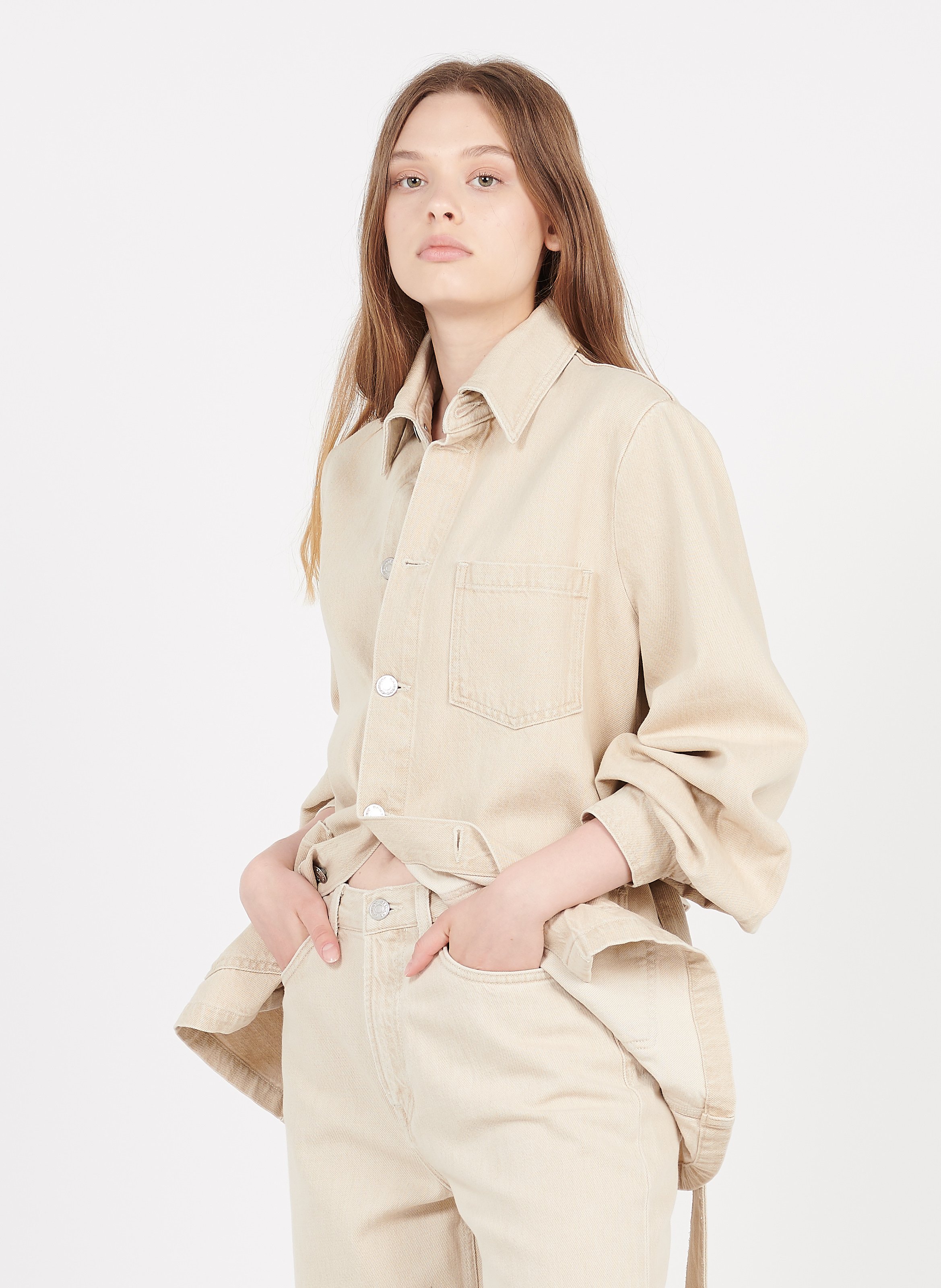 cotton safari jacket