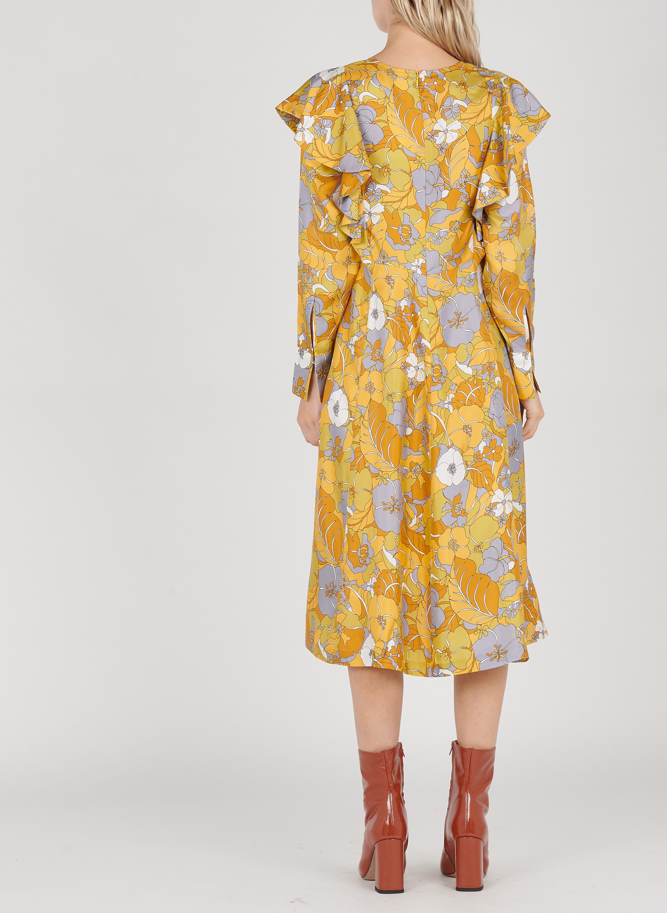 samsoe samsoe silk dress