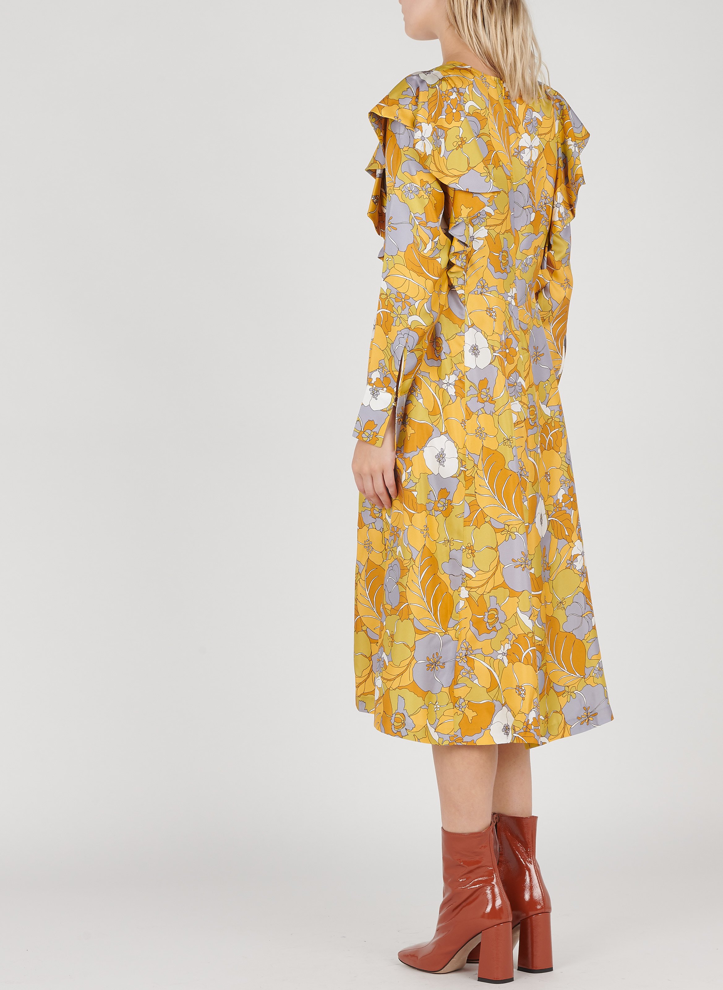 samsoe samsoe silk dress