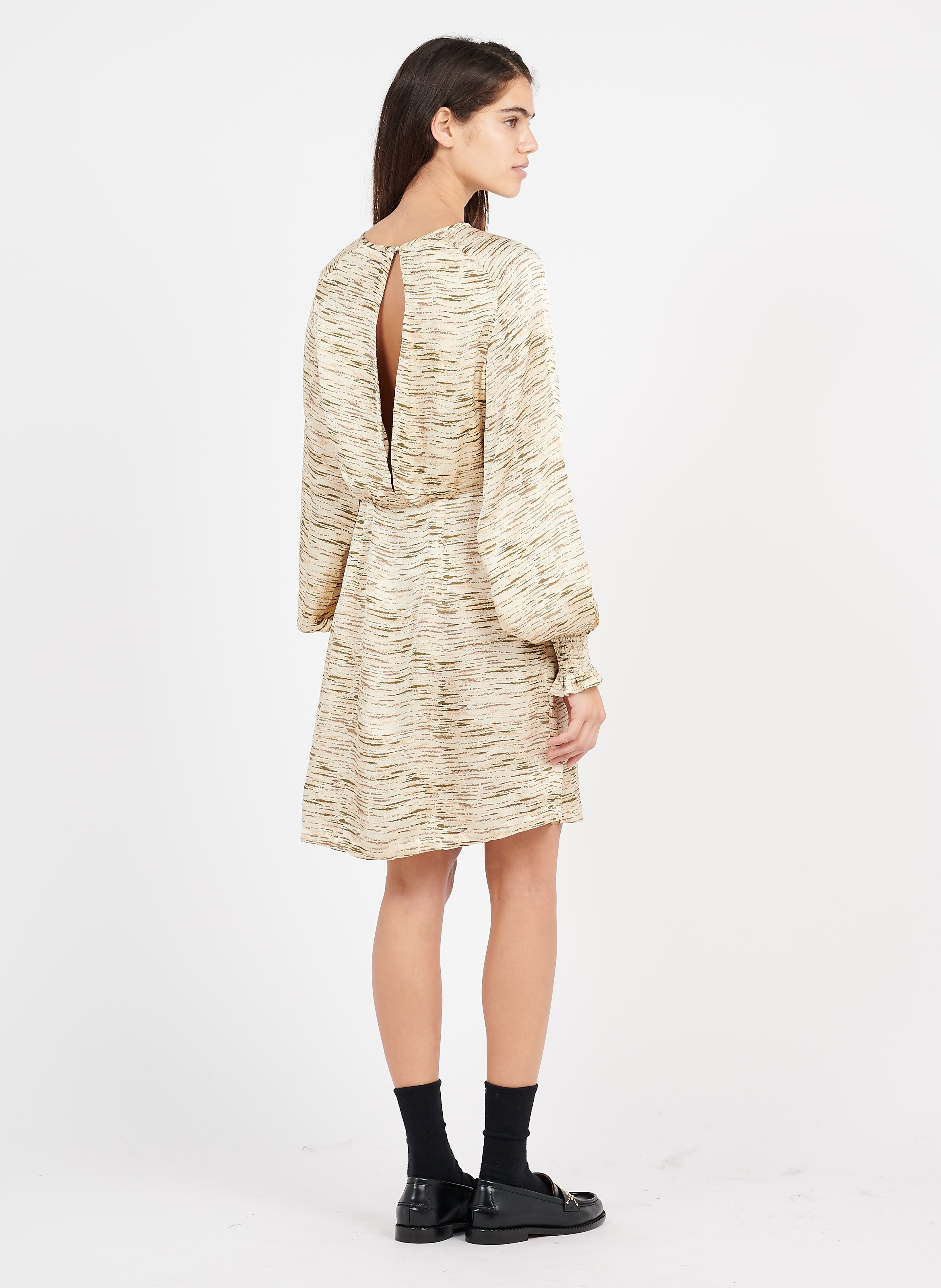 samsoe leopard dress