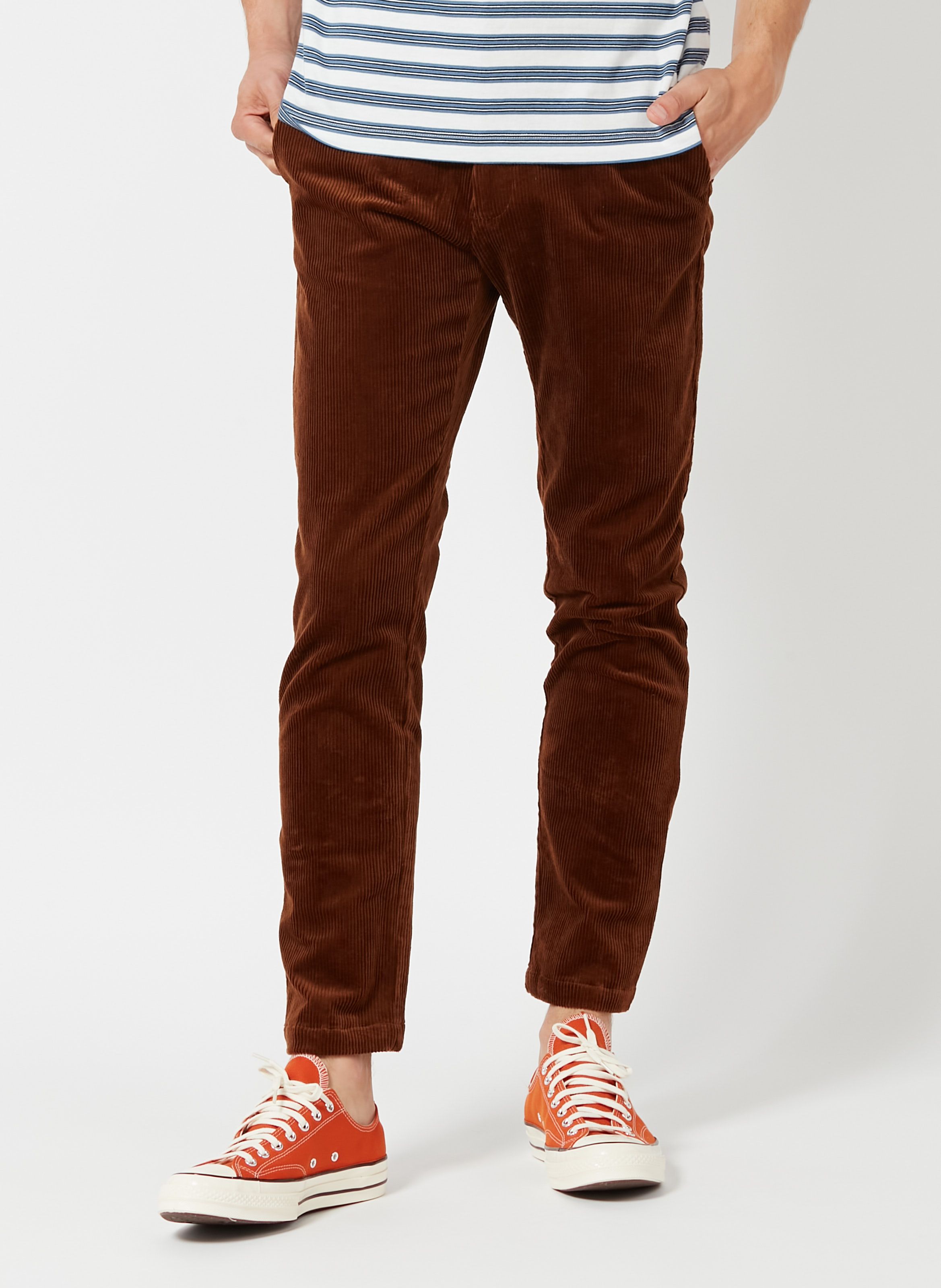 slim fit cord jeans