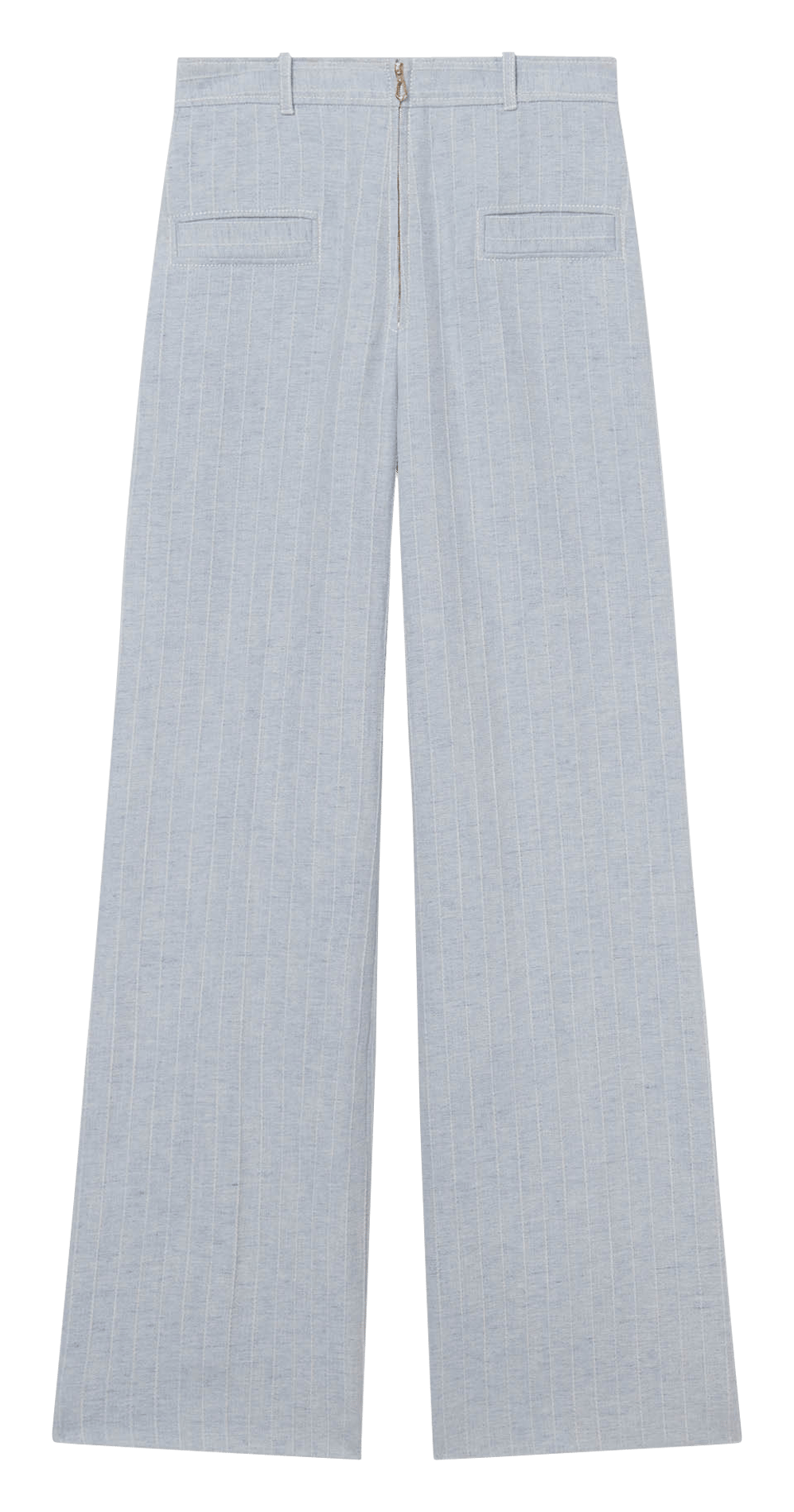 Sale High-waisted Striped Wide-leg 