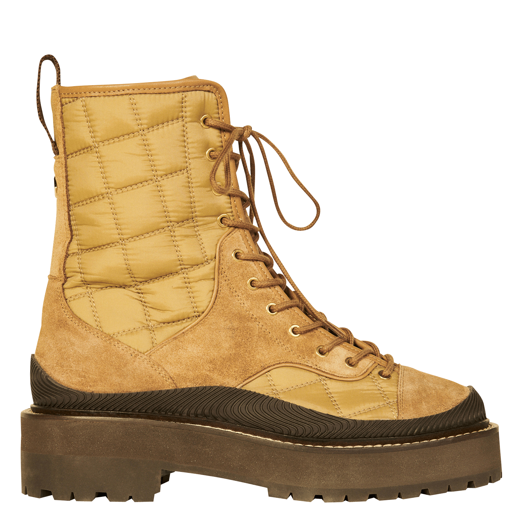 bottines sandro camel