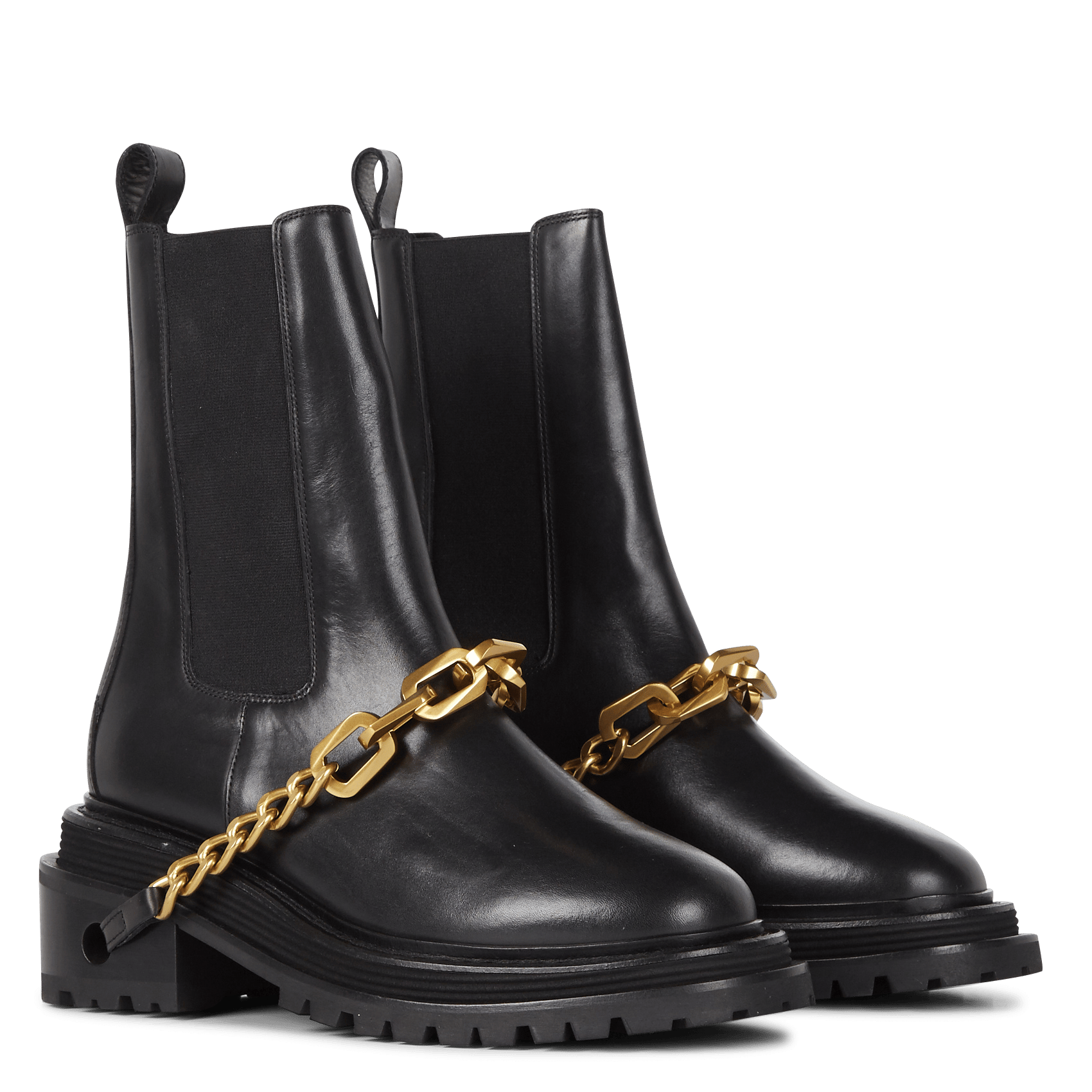 sandro leather boots