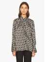 SANDRO Ecru / Noir Beige