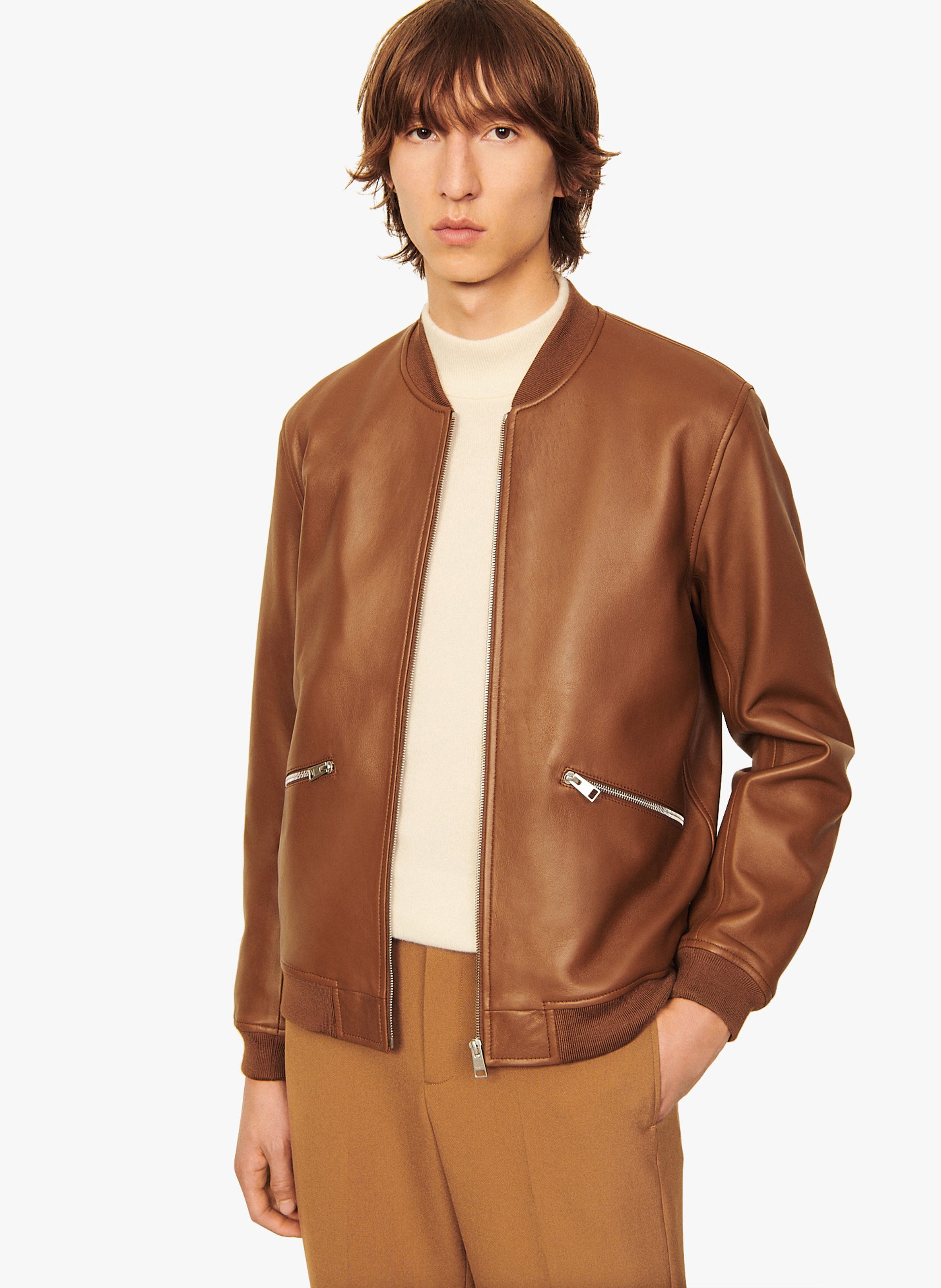 sandro bomber jacket mens