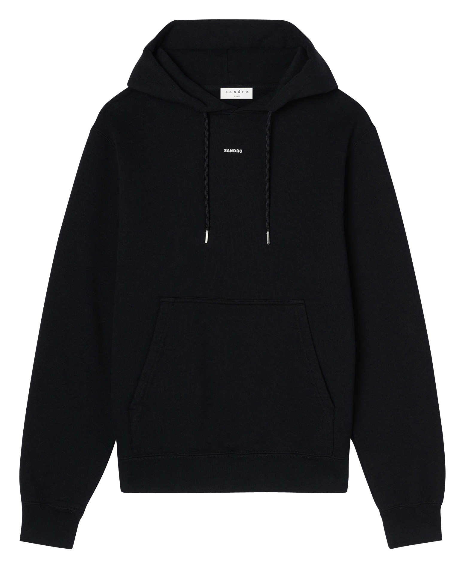 sandro black hoodie