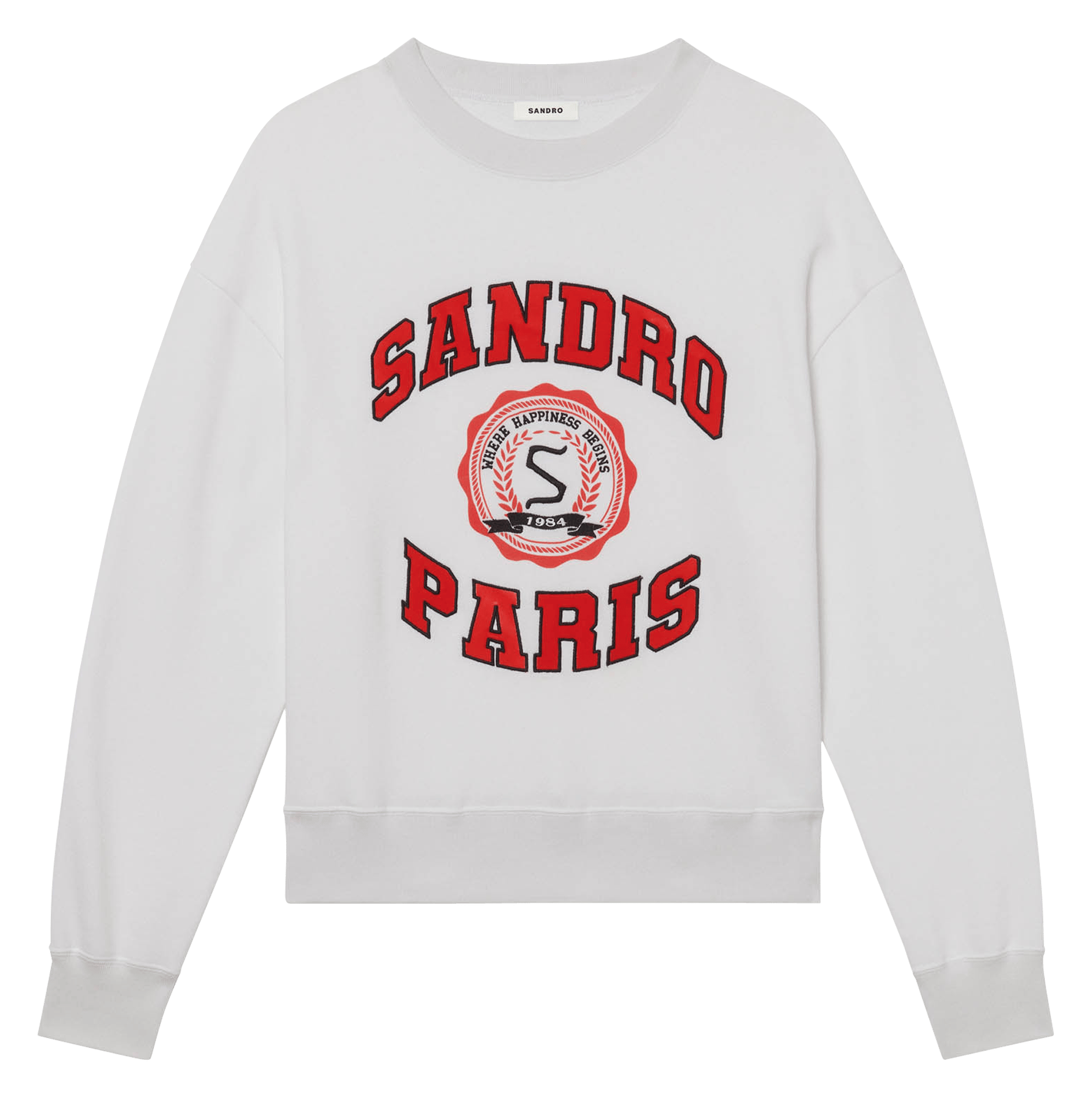 screen printed sweatshirt