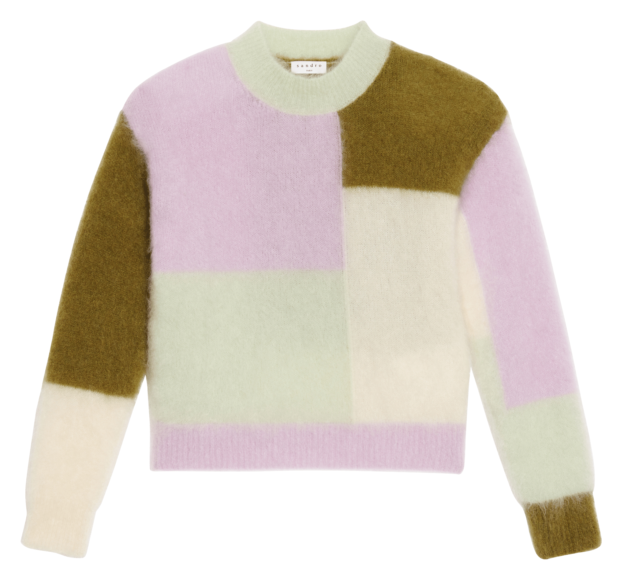 sandro purple sweater