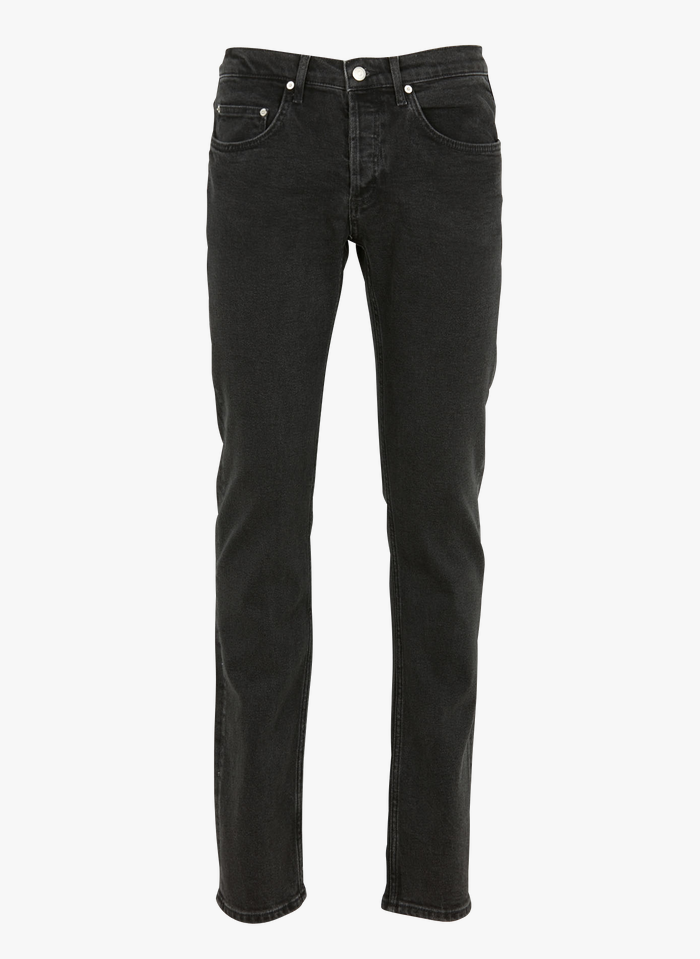 SANDRO Black Slim-fit jeans