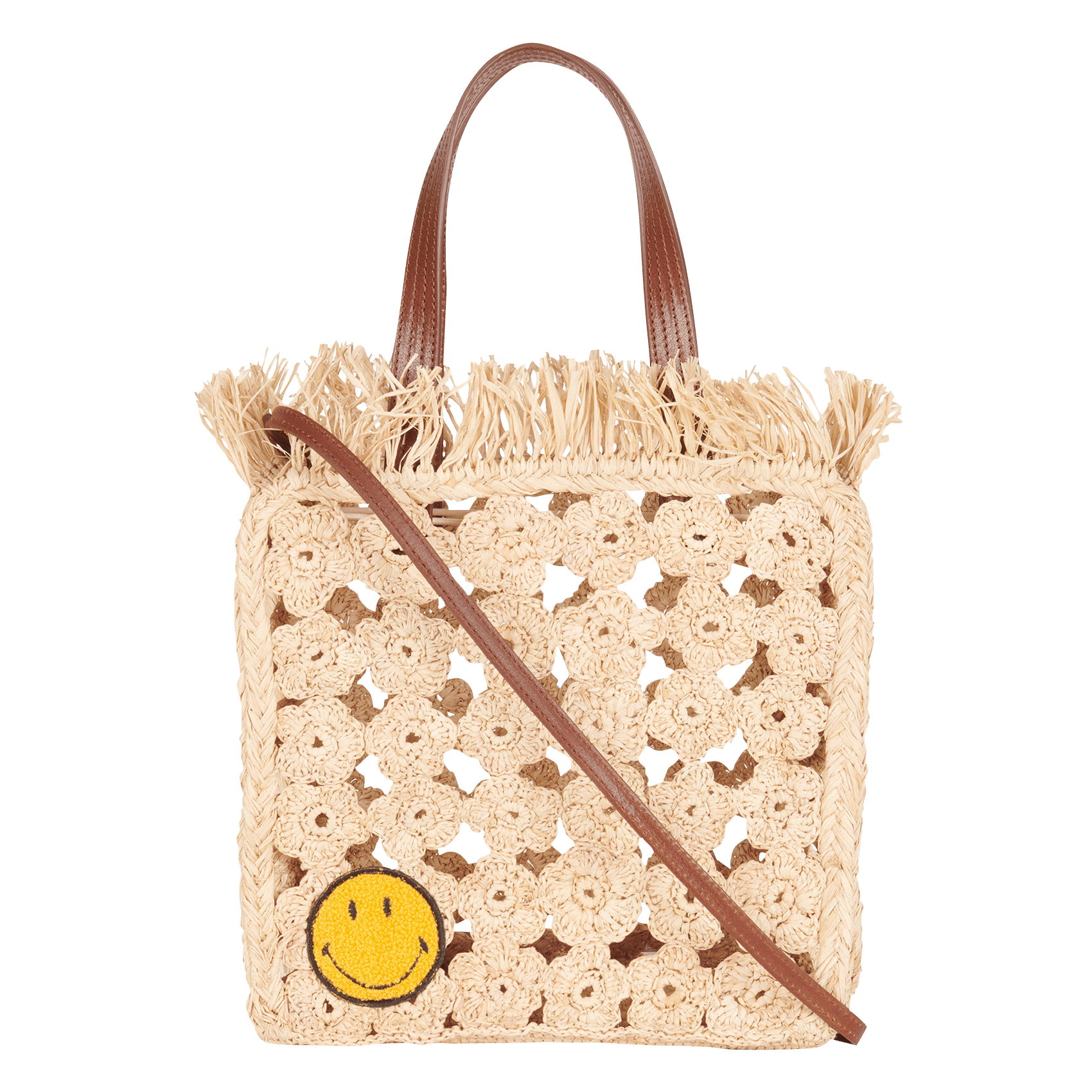 small straw tote