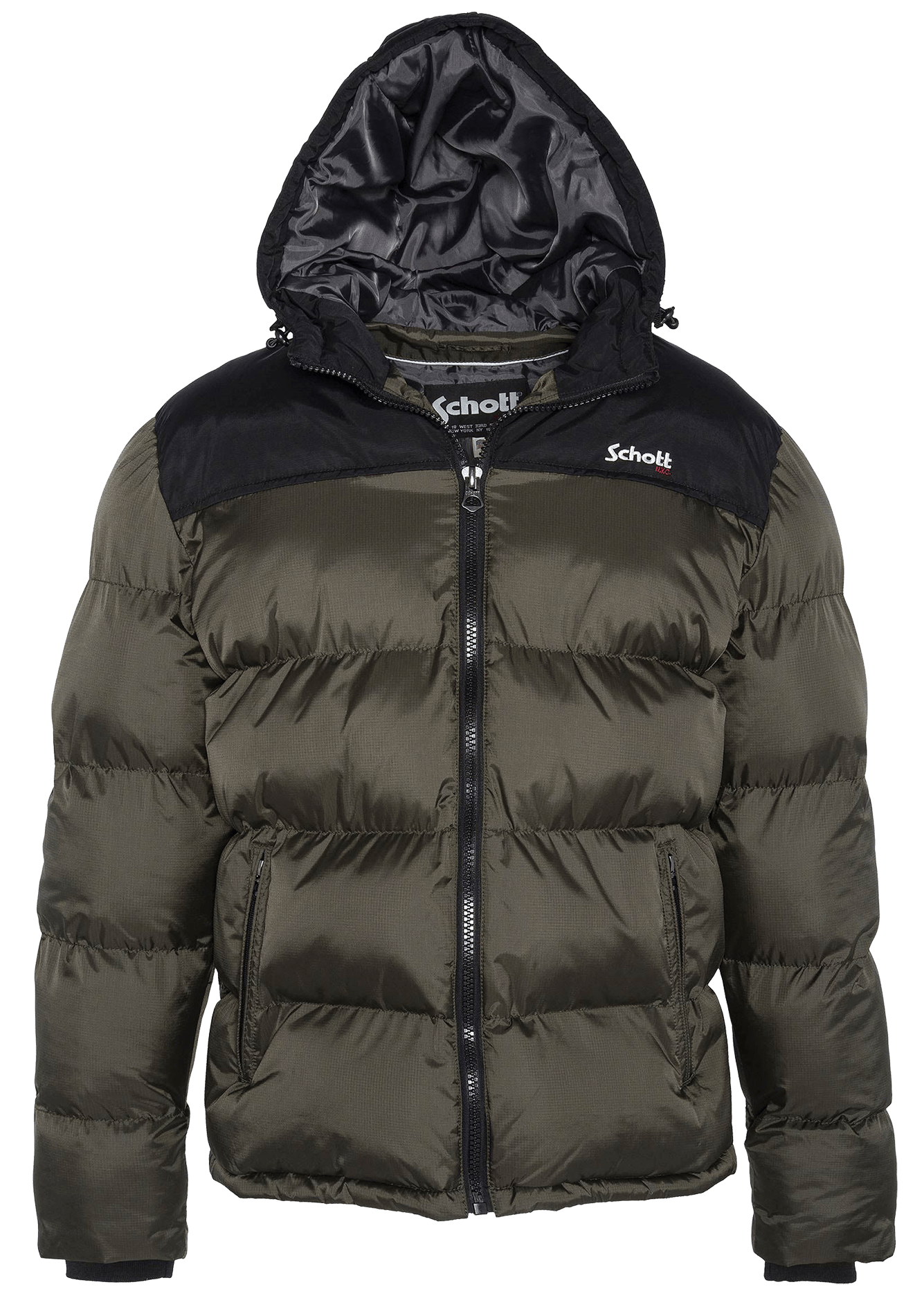 schott padded jacket womens