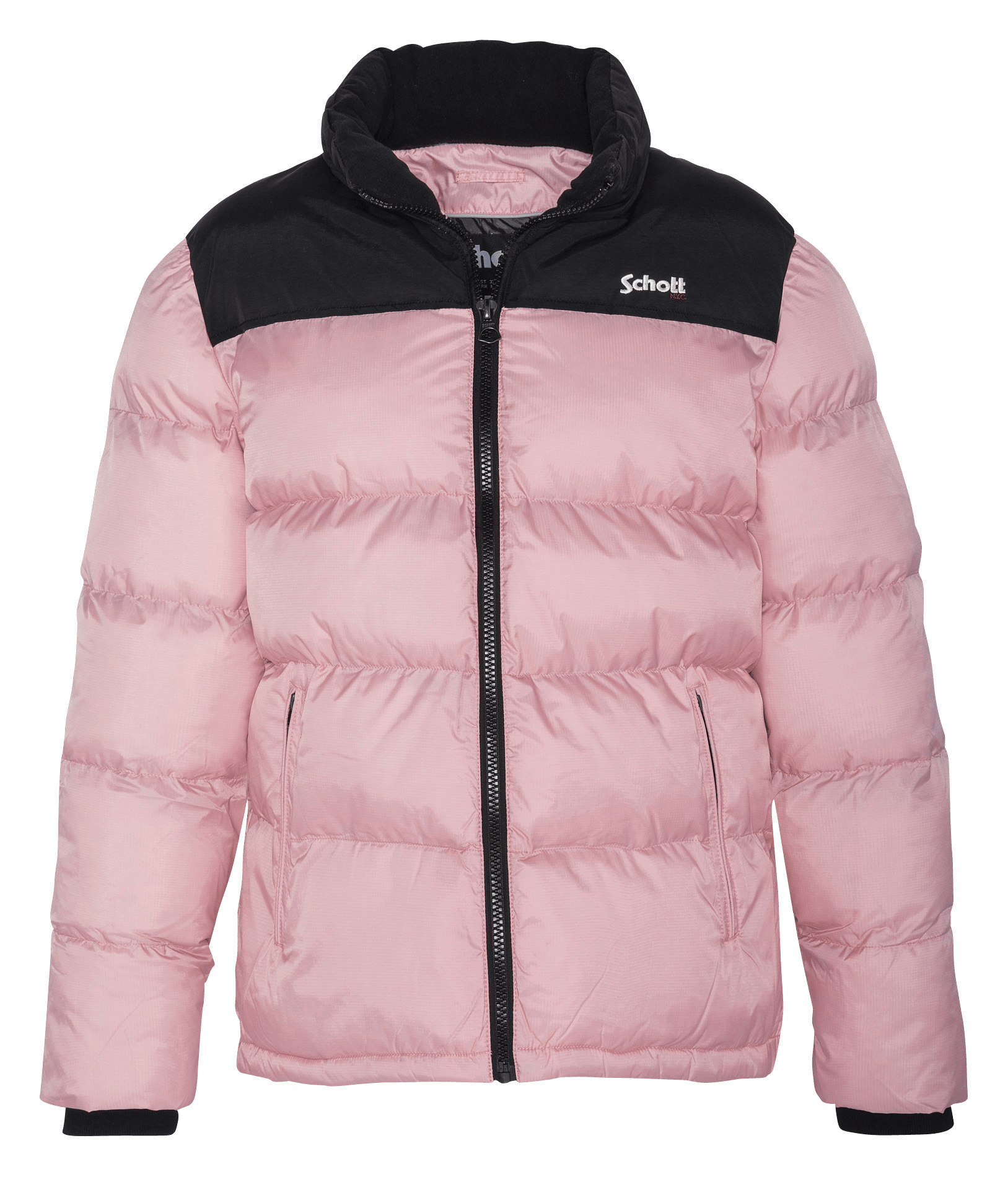 pale pink padded jacket