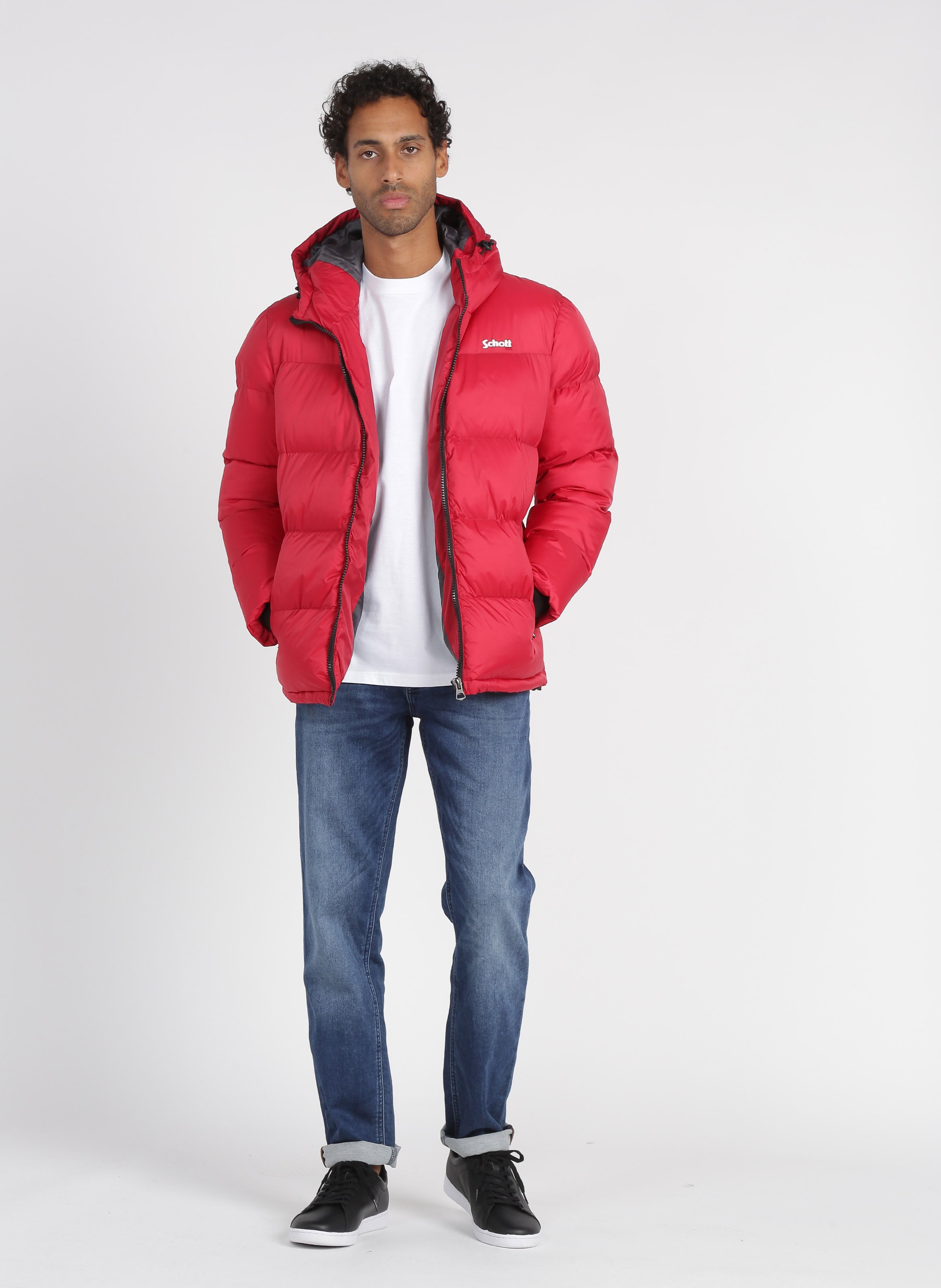 schott padded jacket