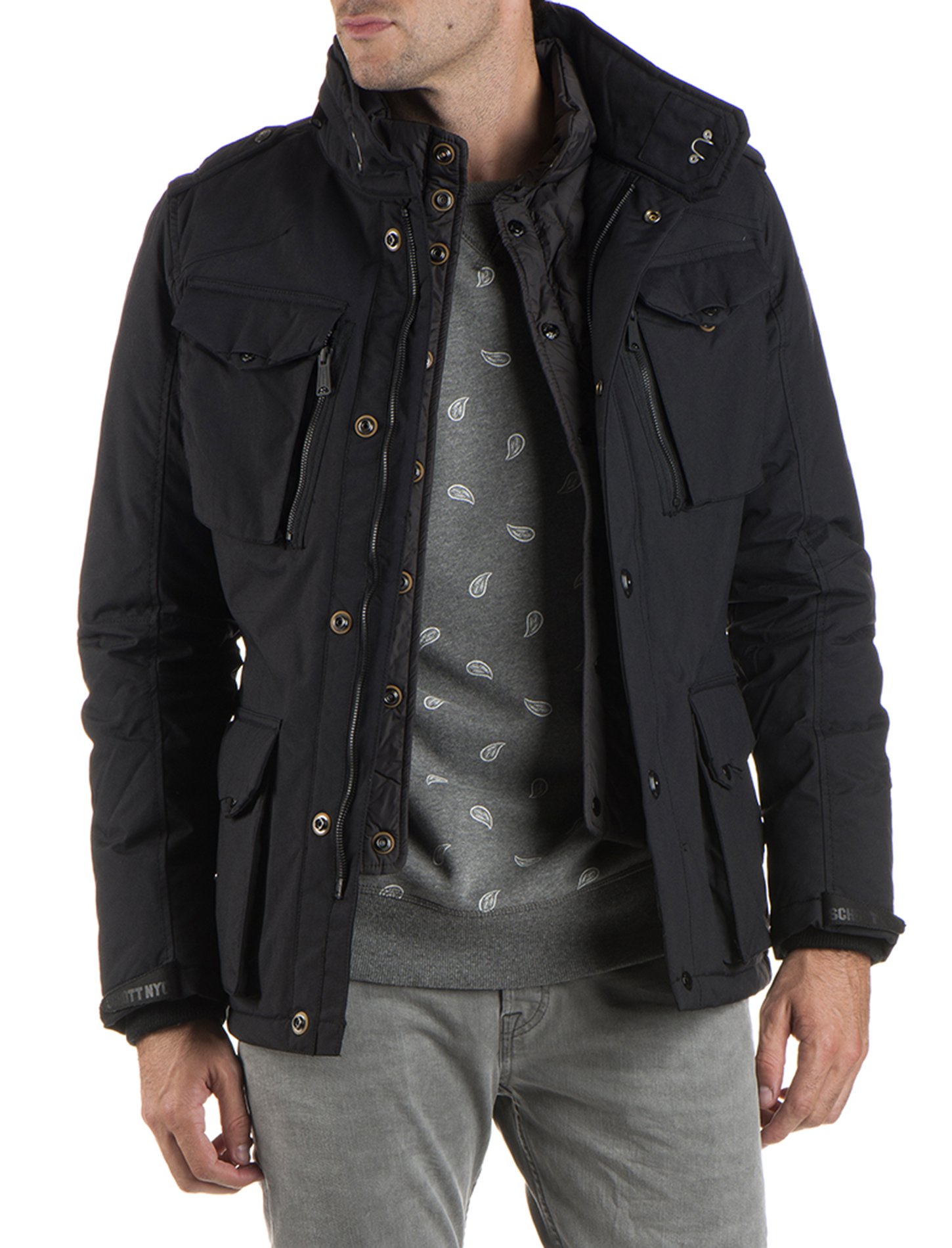schott parka mens