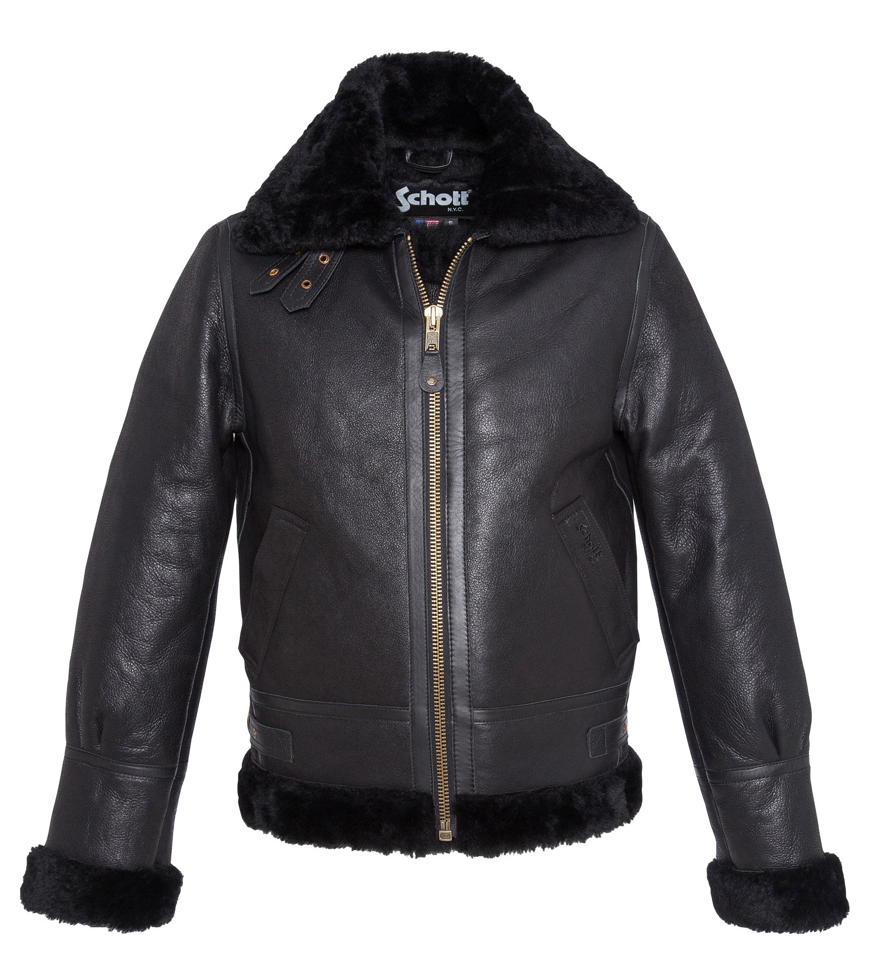 schott b3 shearling jacket