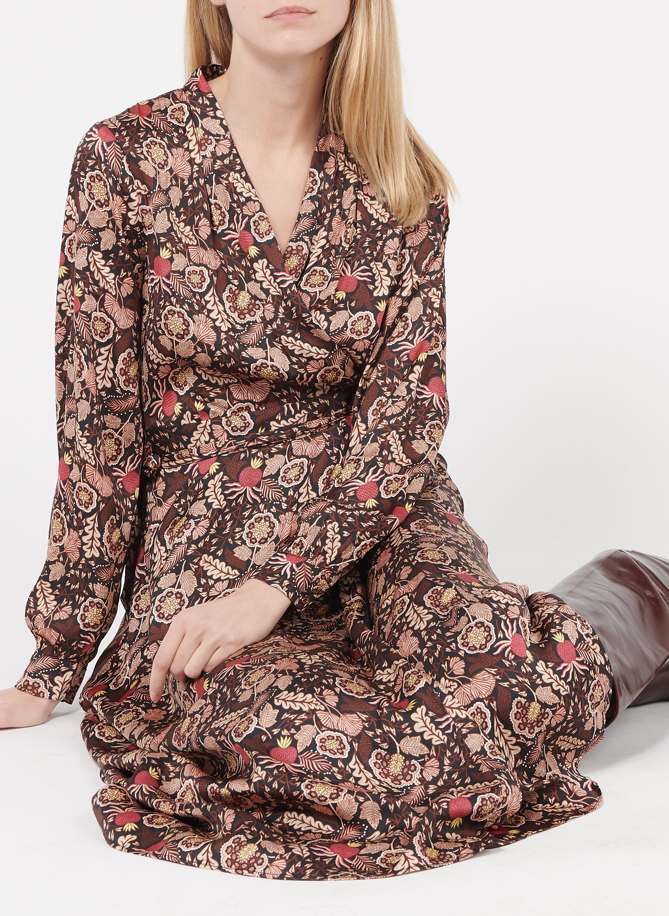 scotch and soda floral print dress