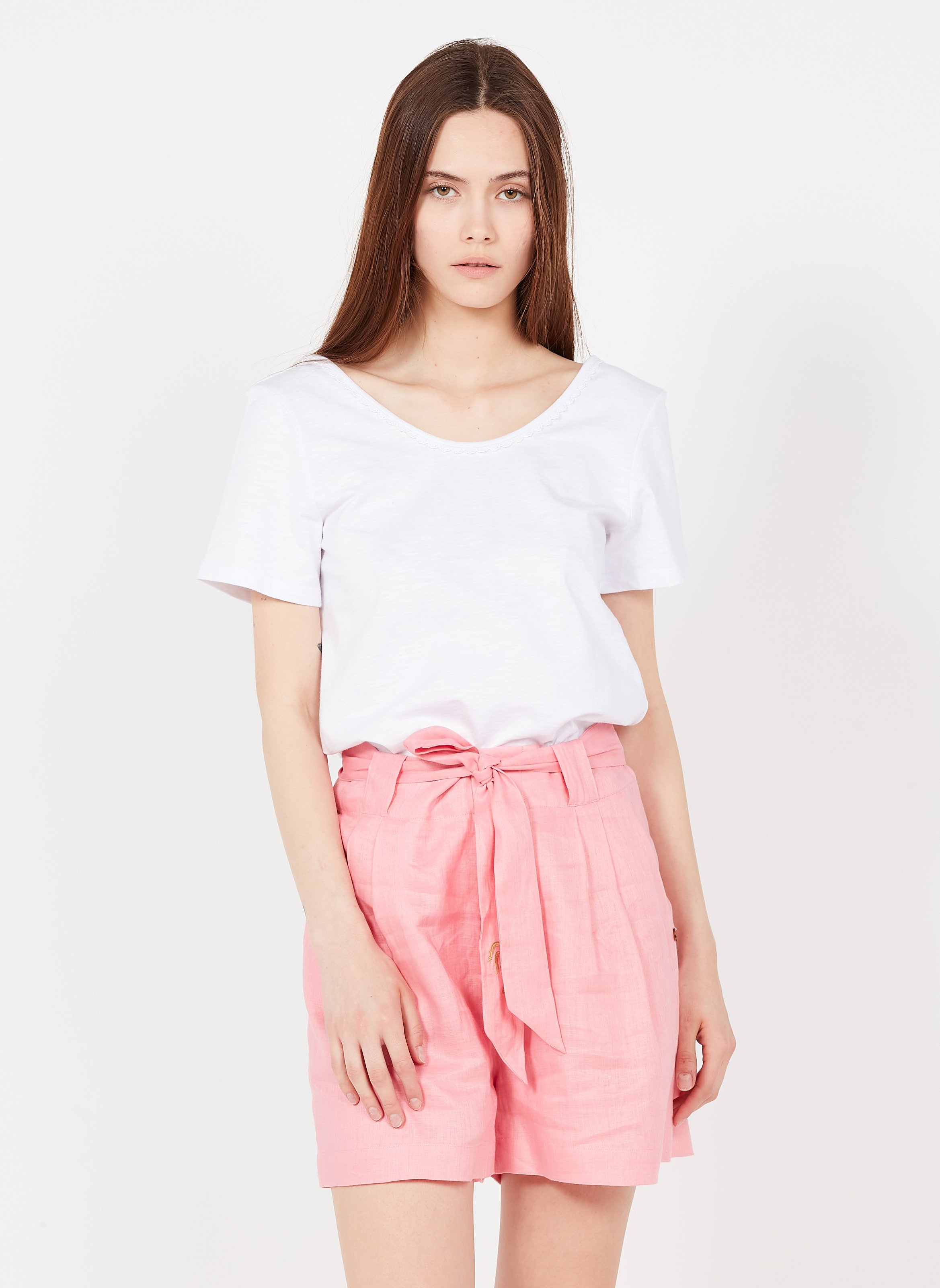 Sale Linen Shorts Watermelon Scotch And 