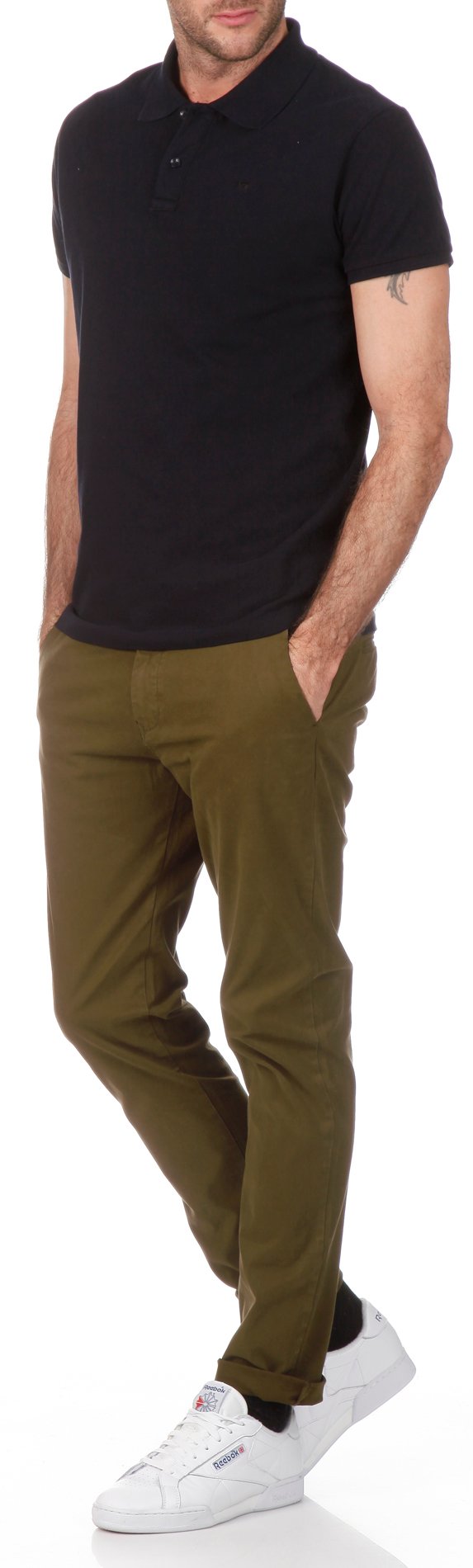 Slim-fit Cotton Polo Shirt Night Scotch And Soda - Men | Place des Tendances