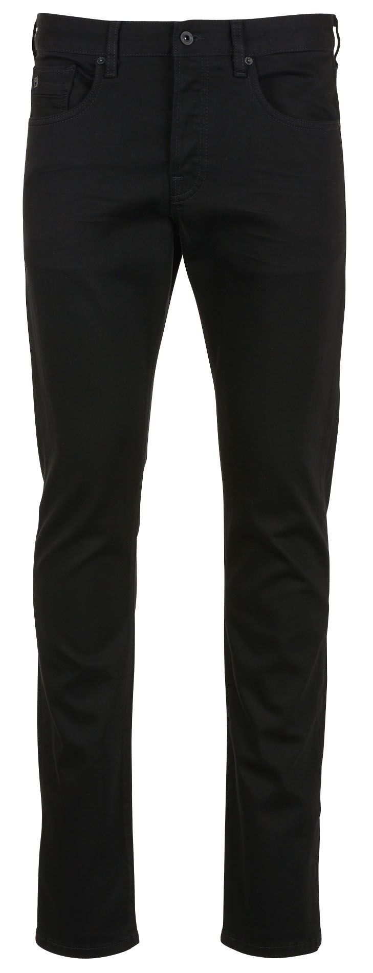 slim mens black jeans