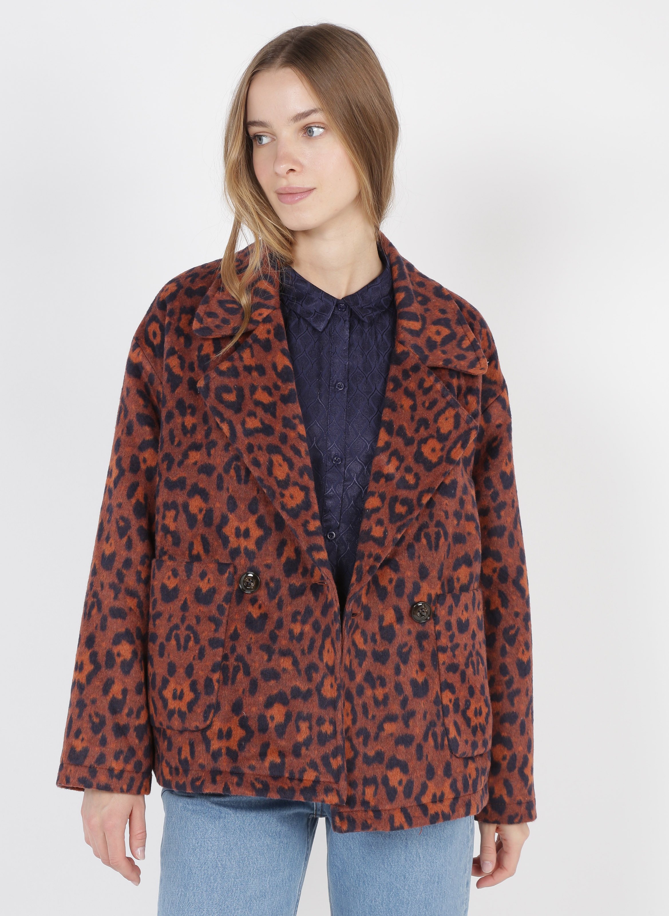 next animal print jacket