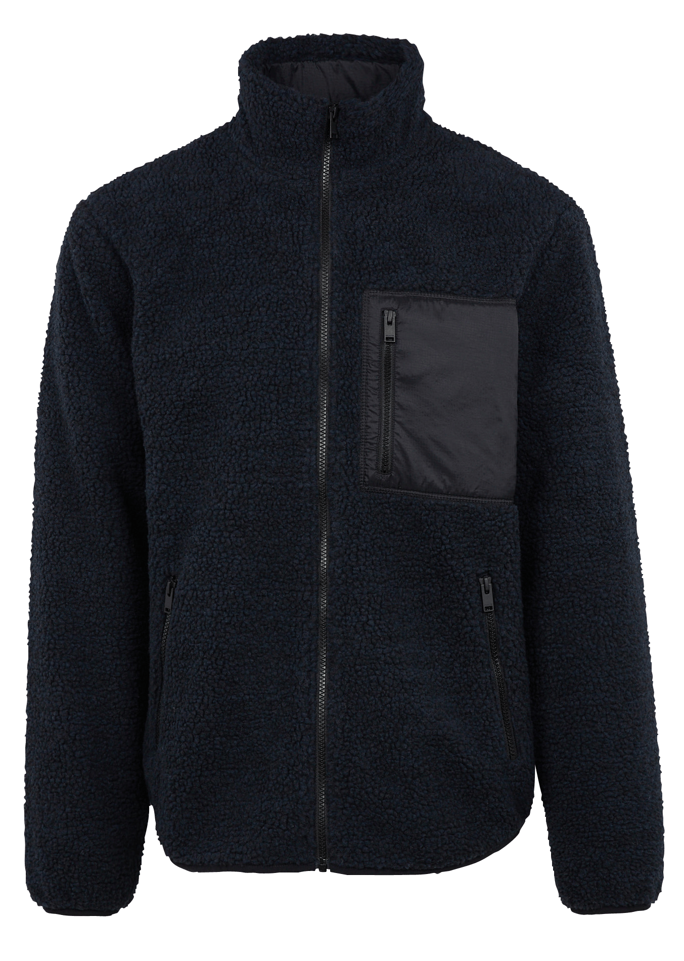 zippered shirt jacket