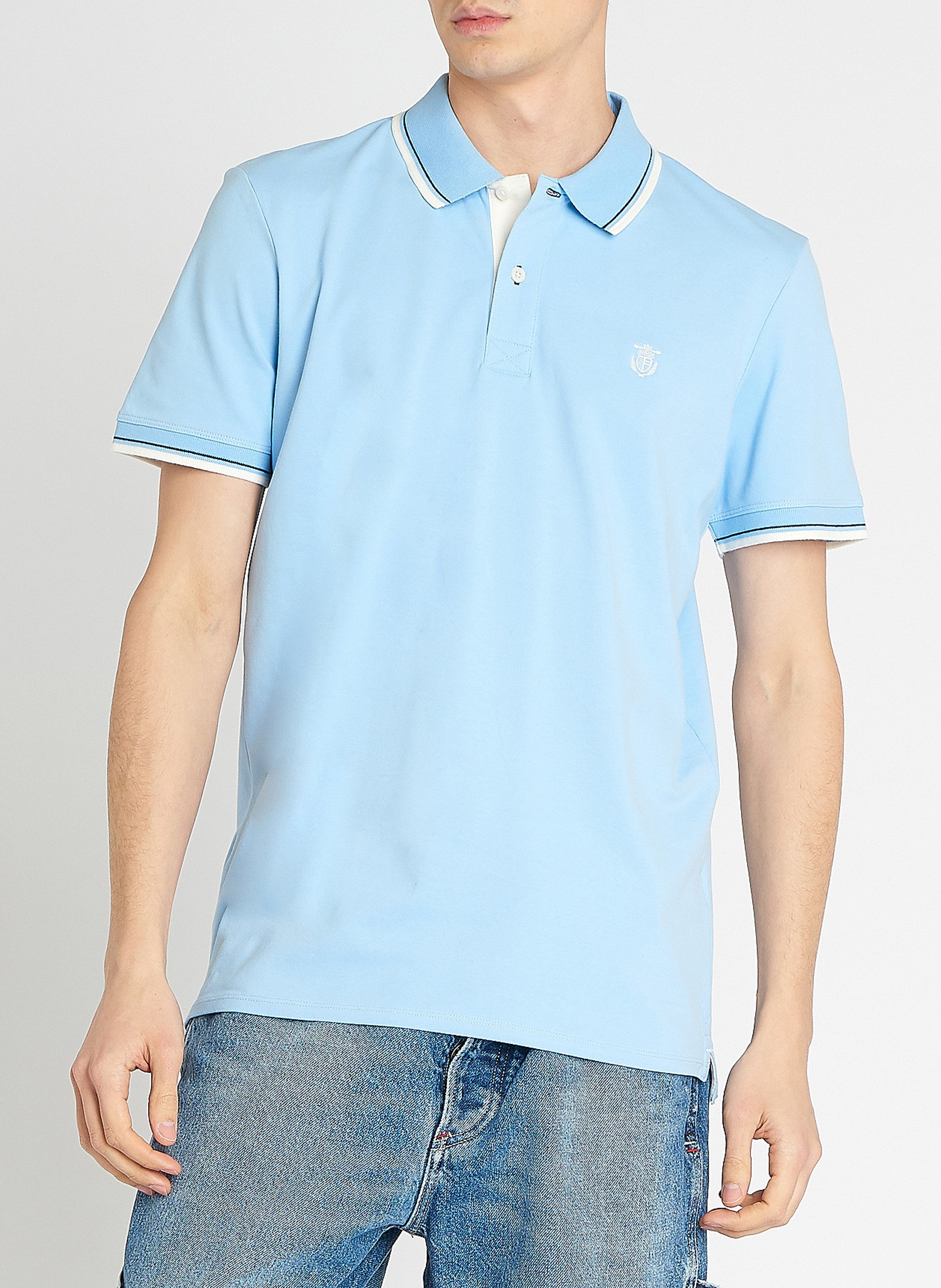 selected polo shirt