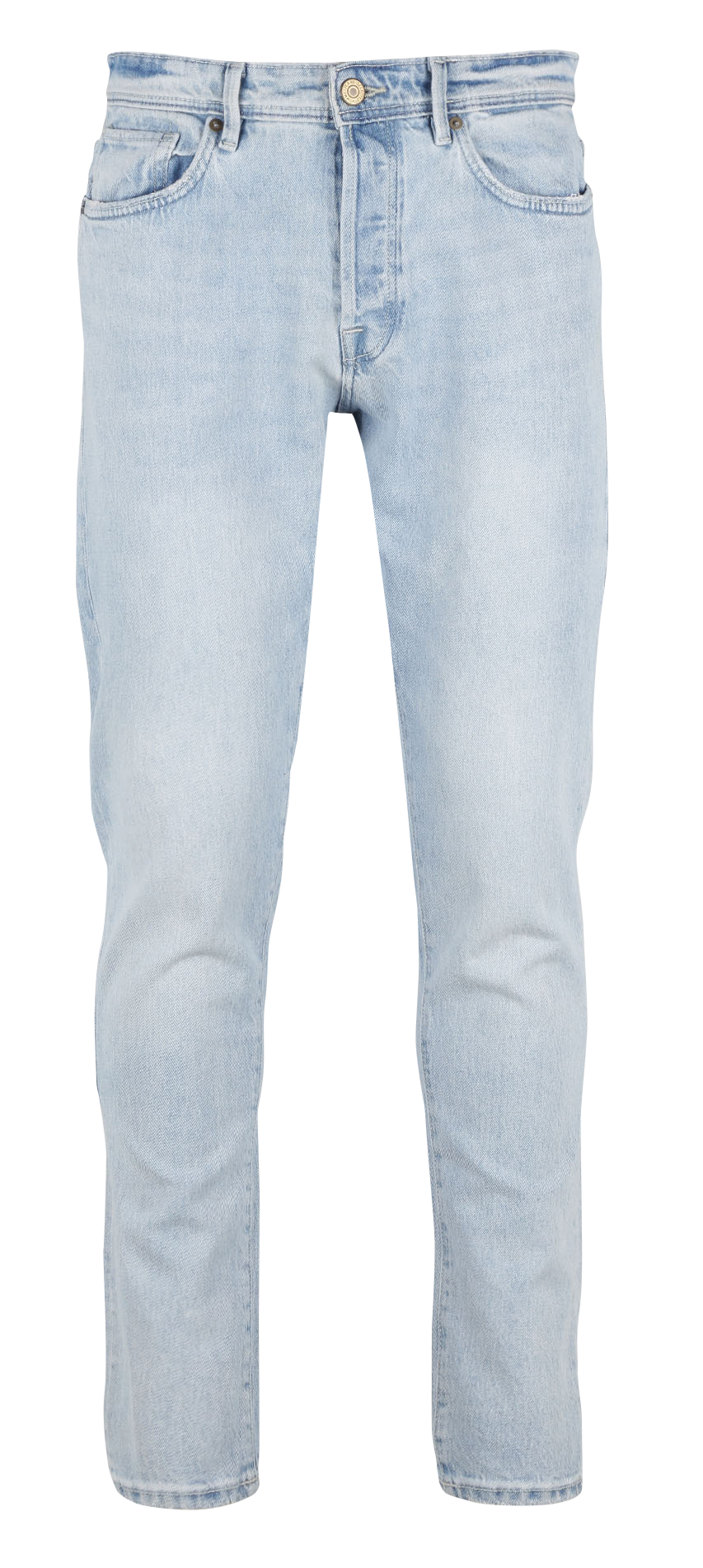 blue tapered jeans mens