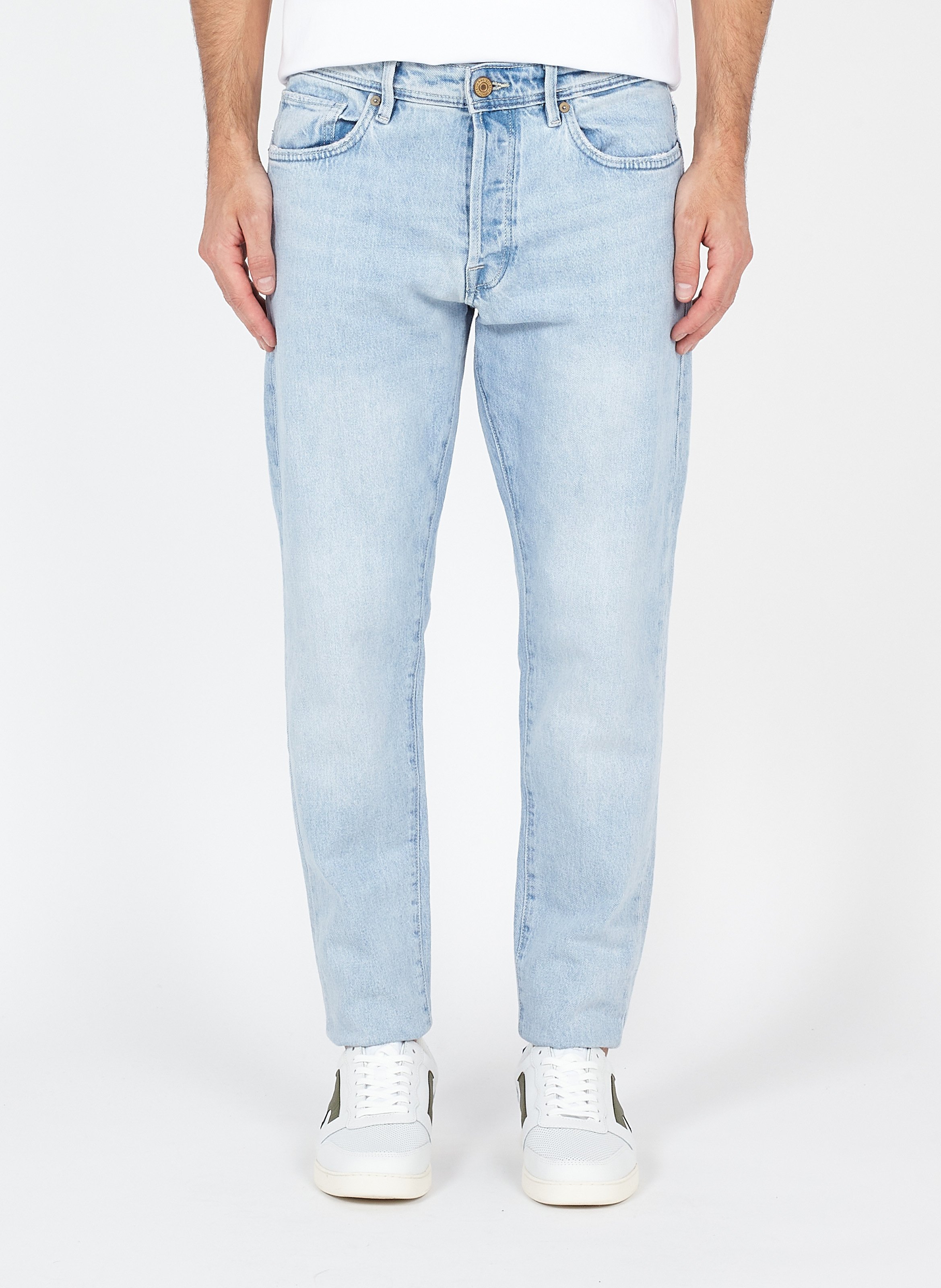 Slim-fit Organic Cotton Tapered Jeans 