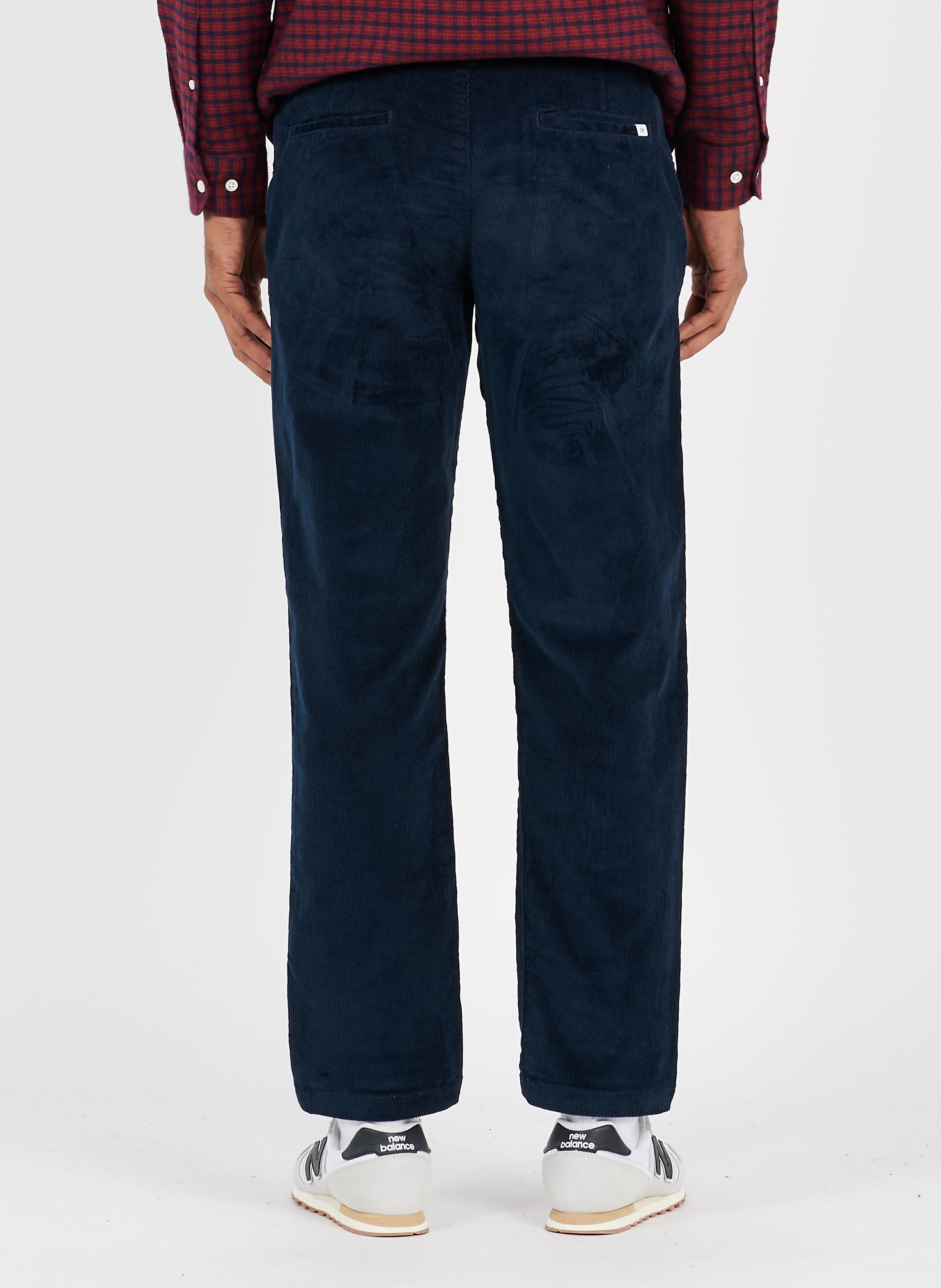 dickies corduroy pants regular fit blue