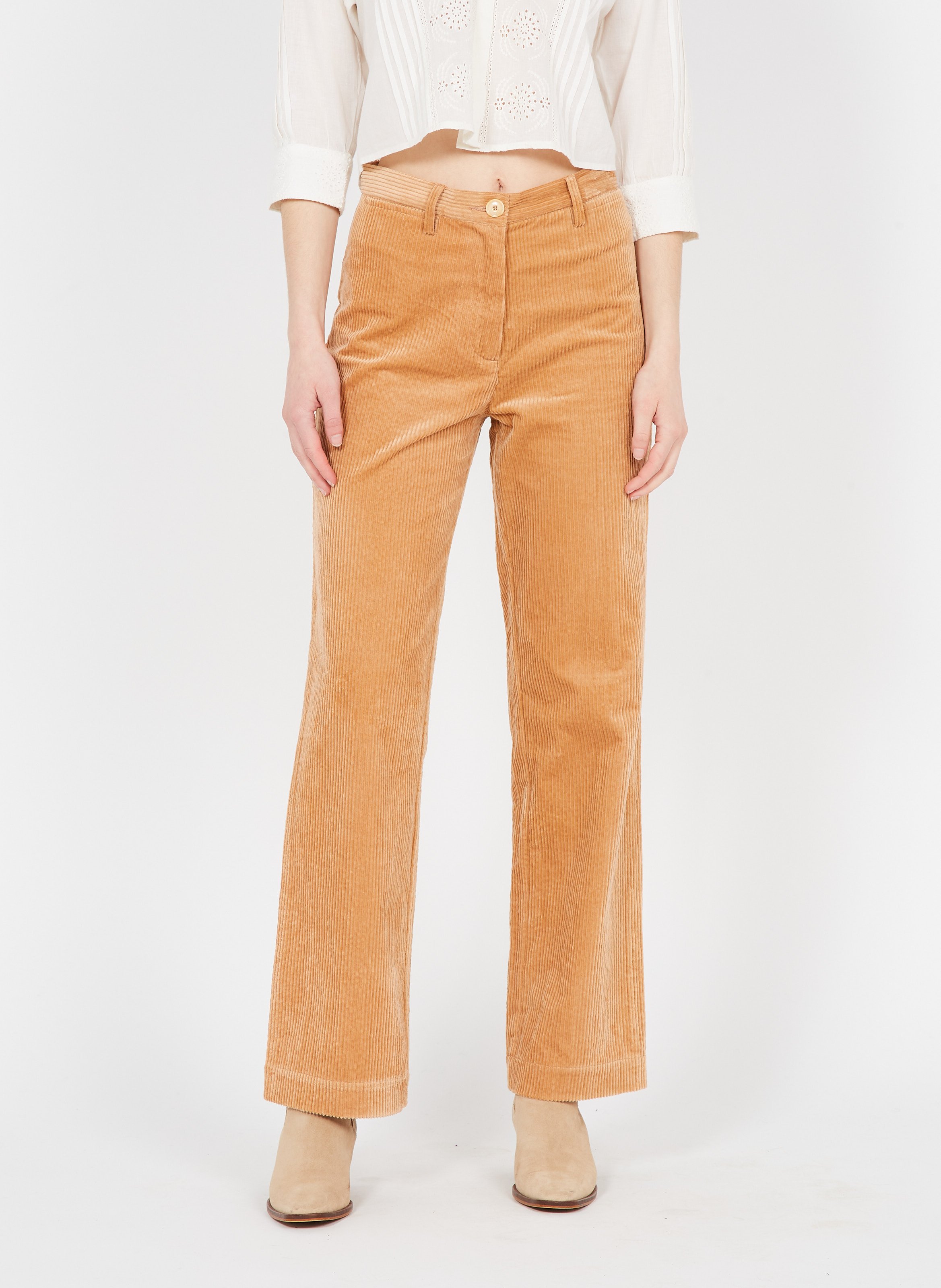 Sale Straight-leg Corduroy Pants 
