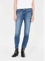 7 FOR ALL MANKIND Mid Blue Jean stone