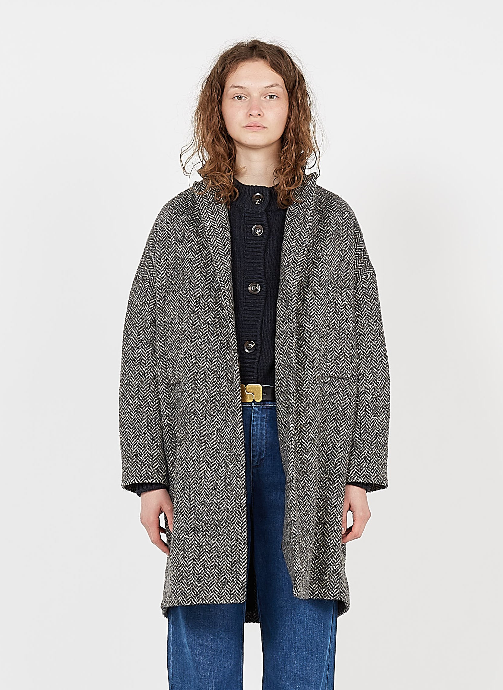 toast herringbone coat