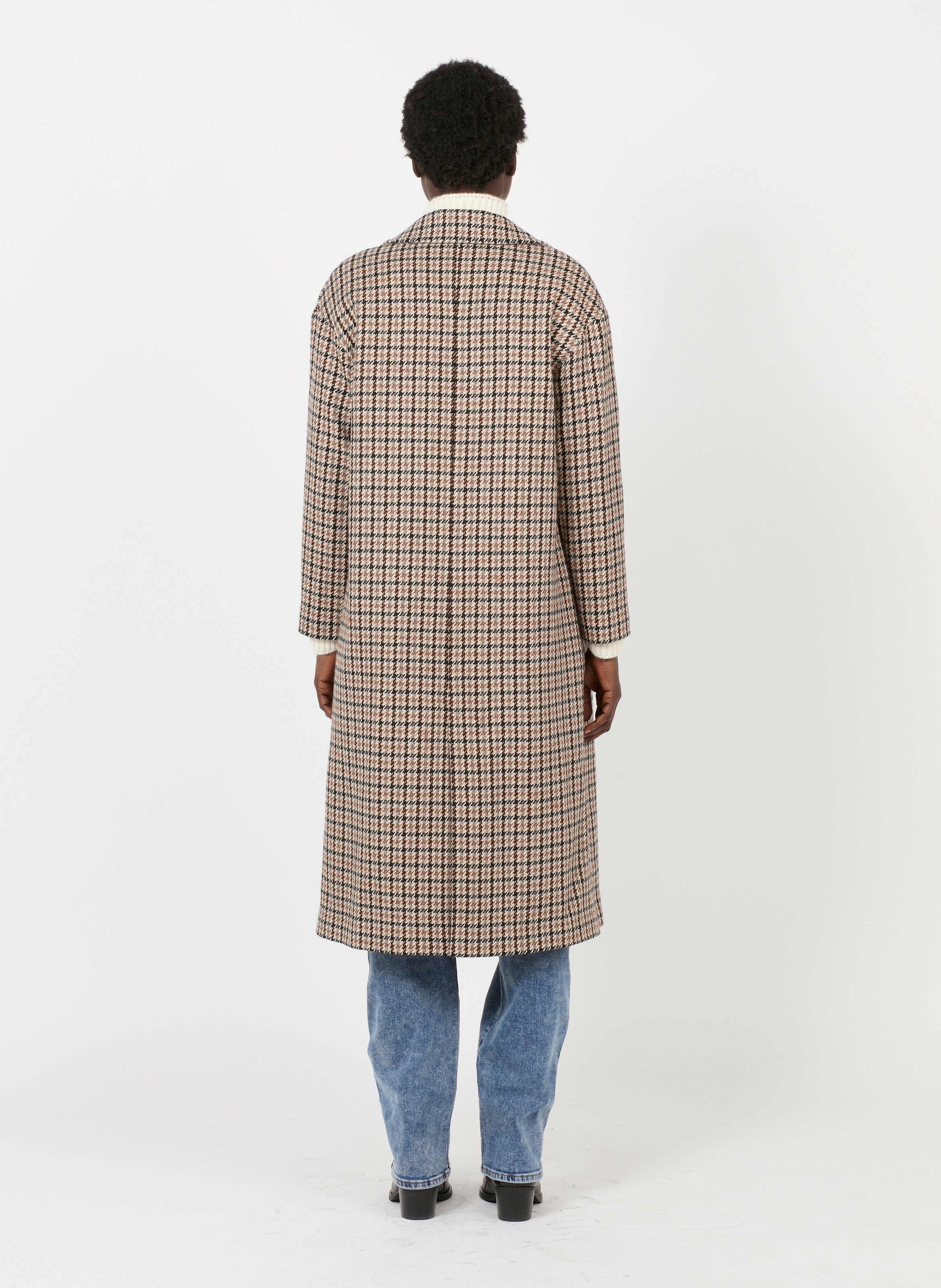 houndstooth mens coat
