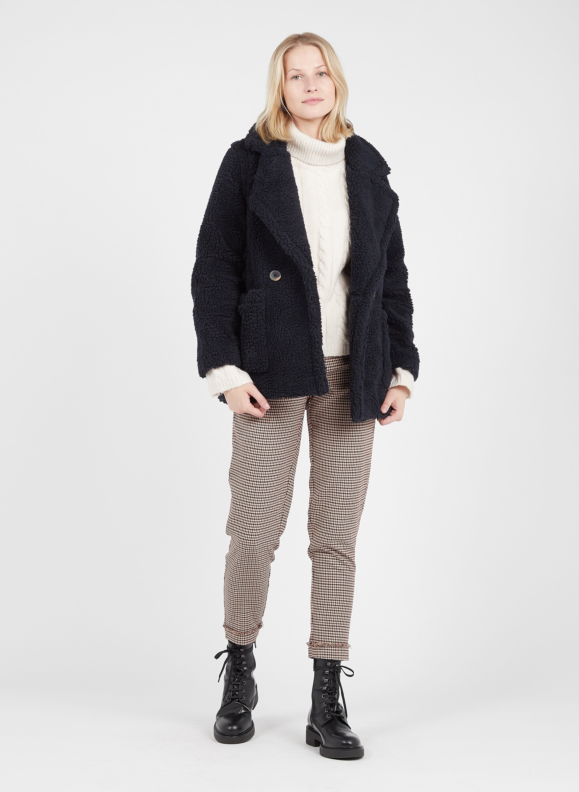 express faux fur coat