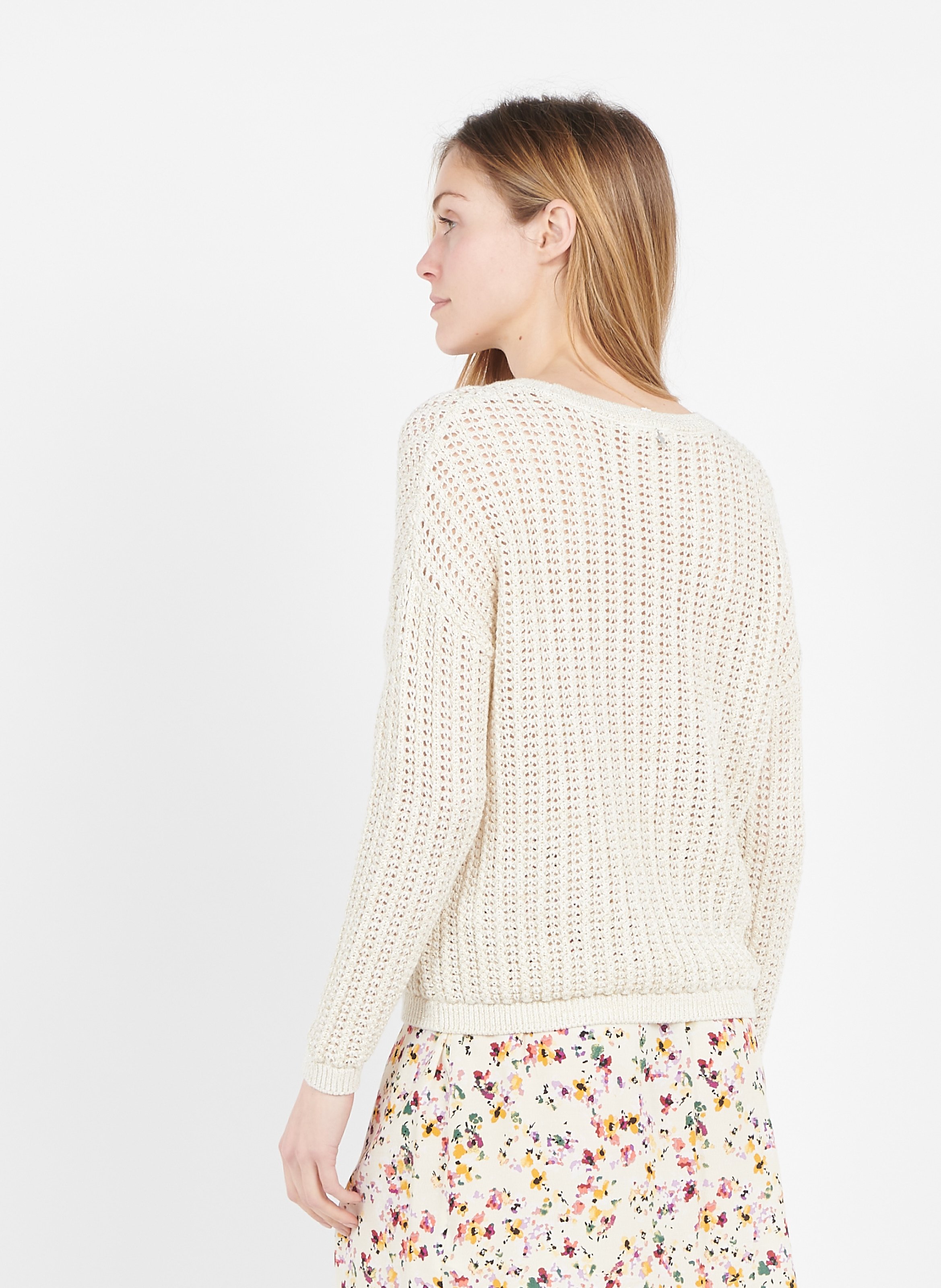 express metallic sweater