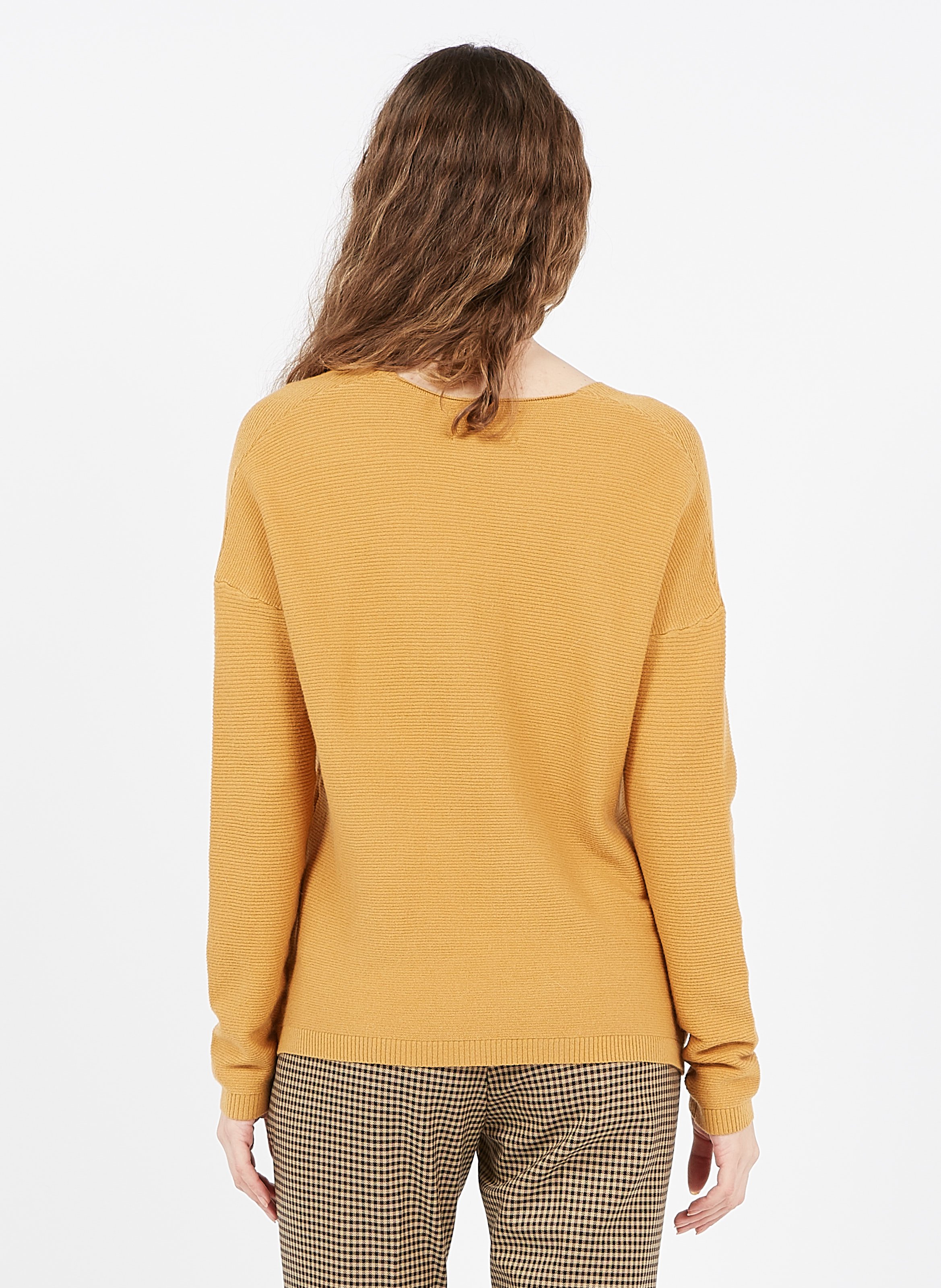 express yellow sweater