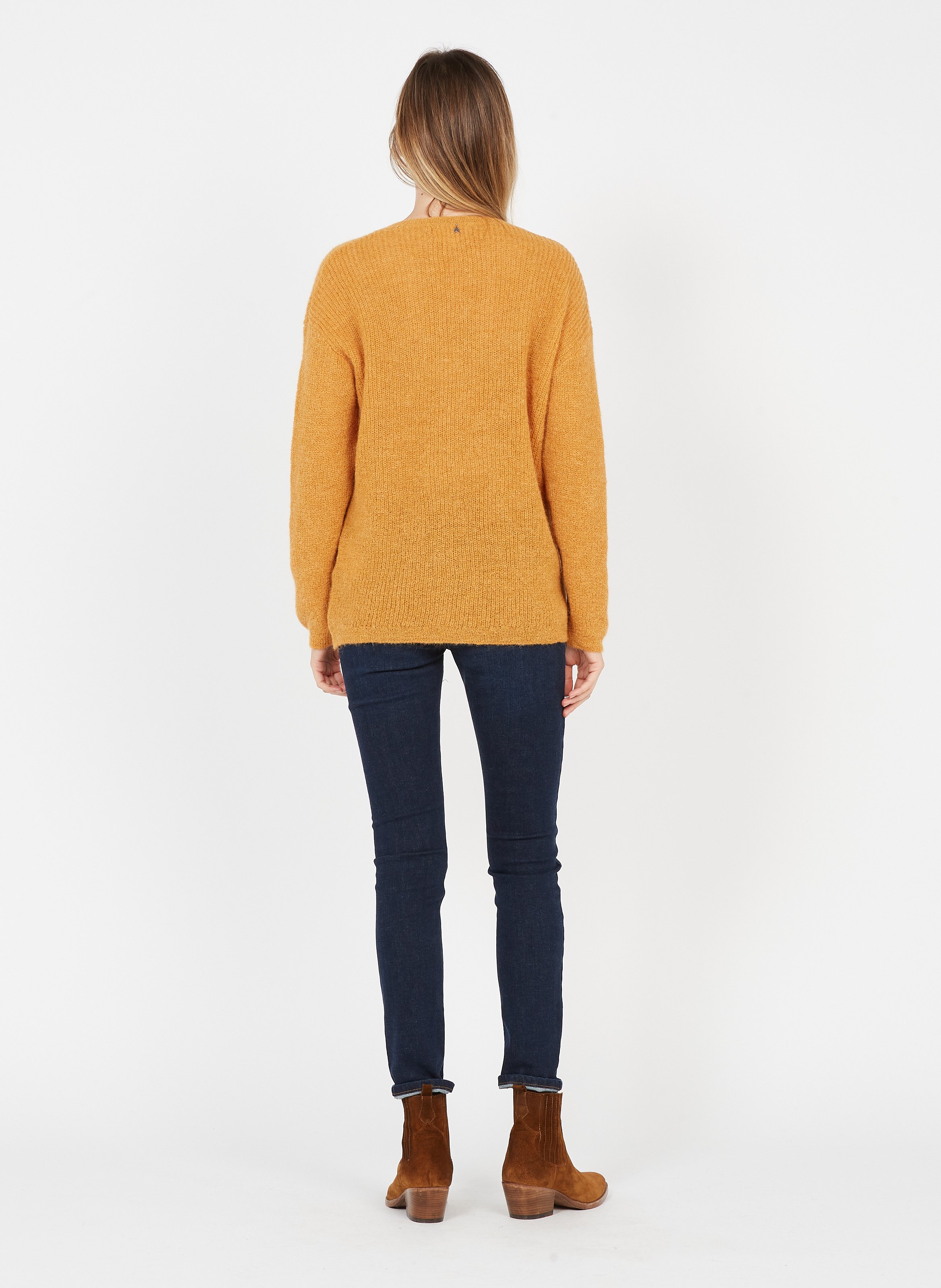 express yellow sweater