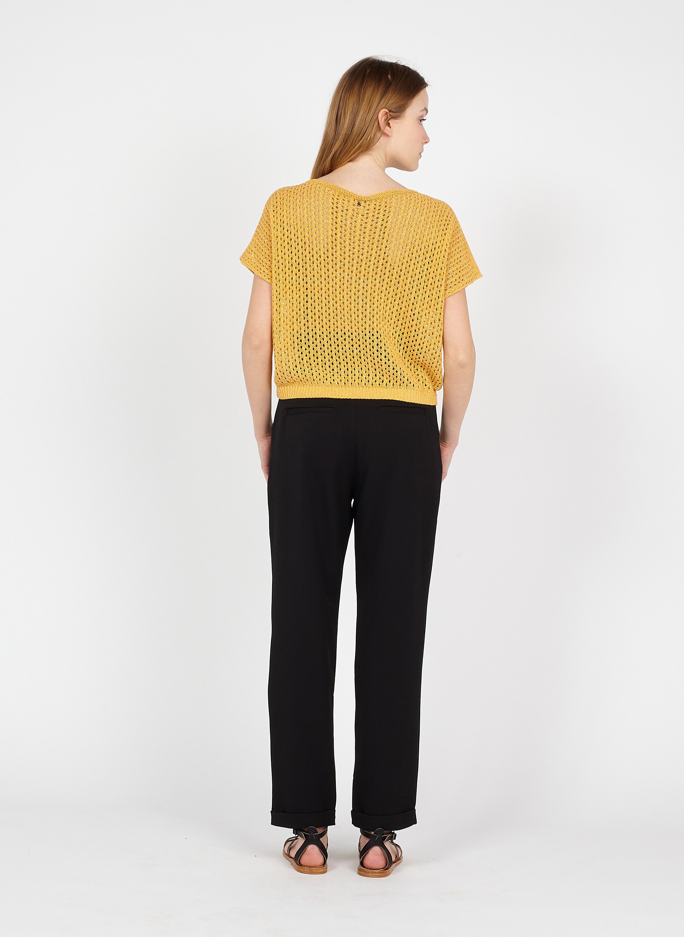 express metallic sweater