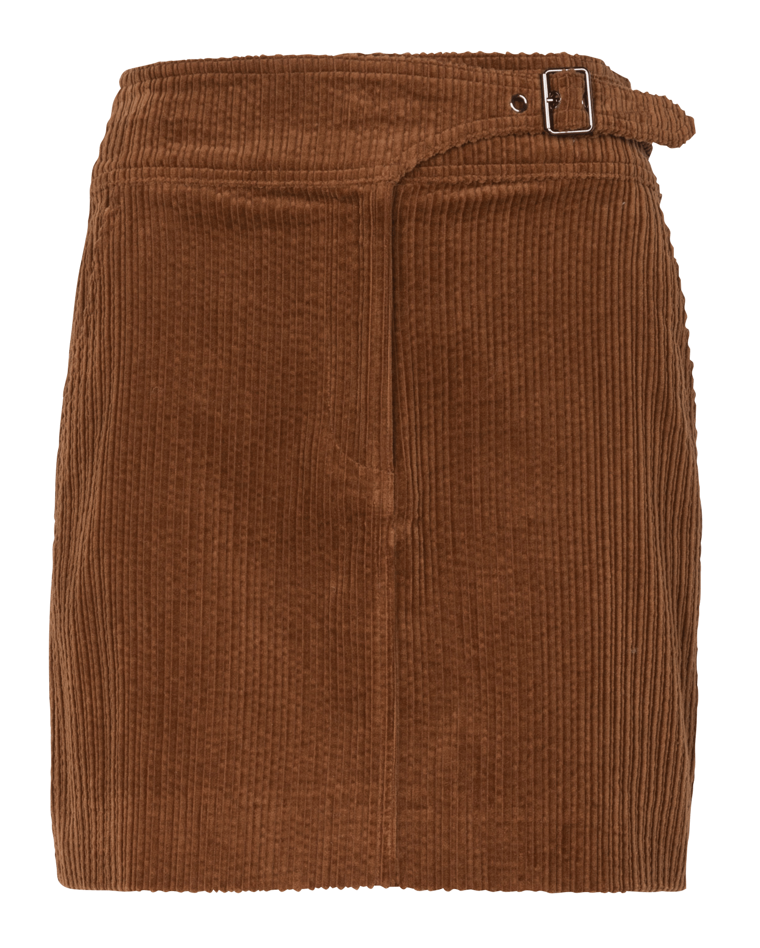 what goes with brown corduroy skirt