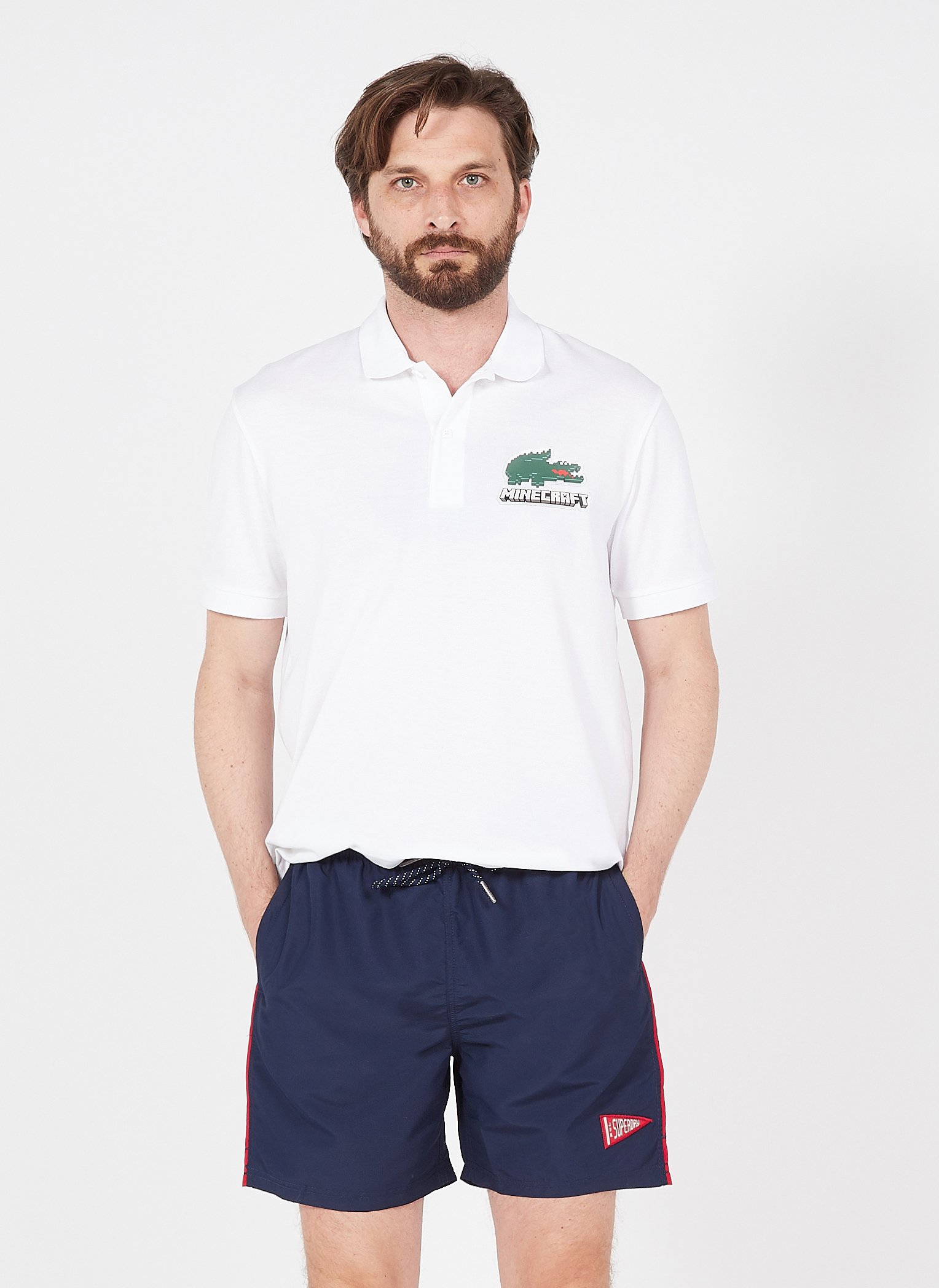 Swim Shorts Rich Navy Superdry - Men 