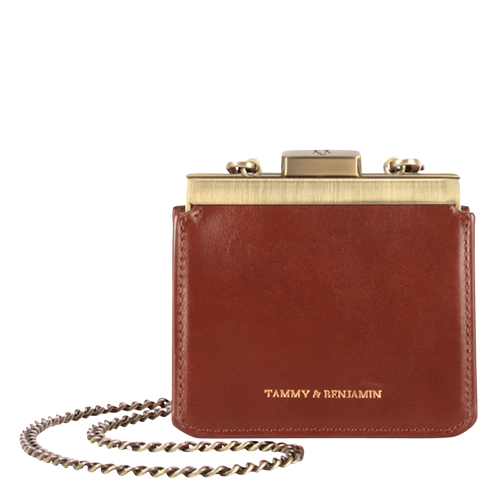 leather clasp wallet