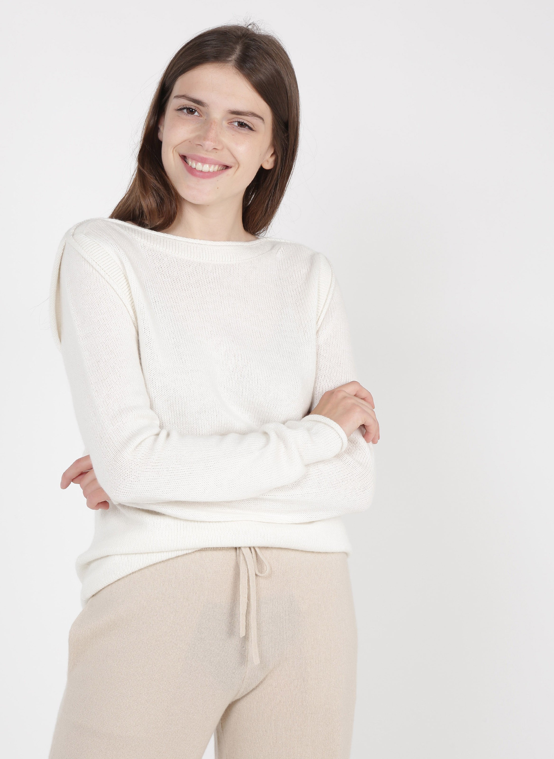 ivory cashmere sweater