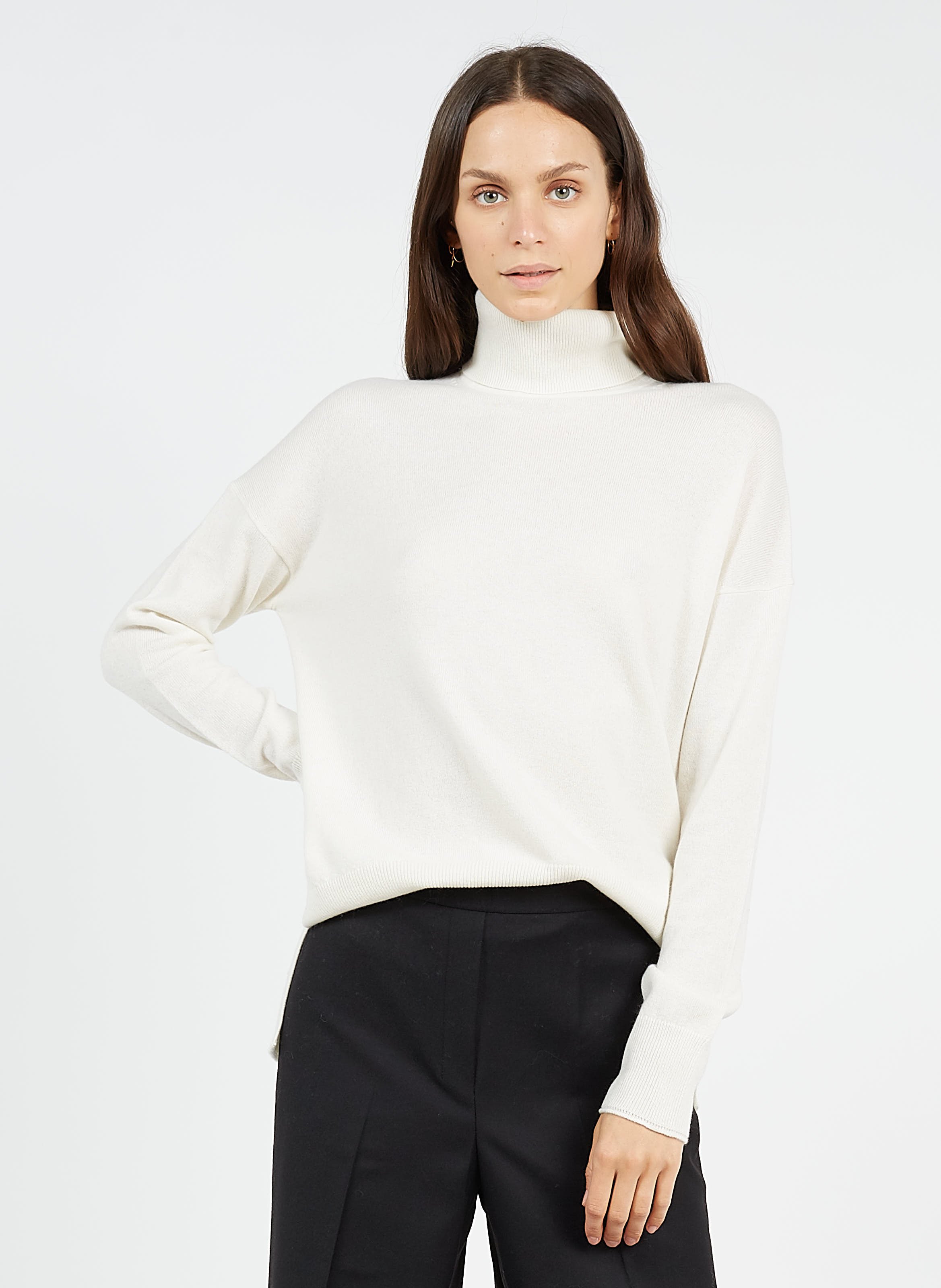 ivory cashmere sweater